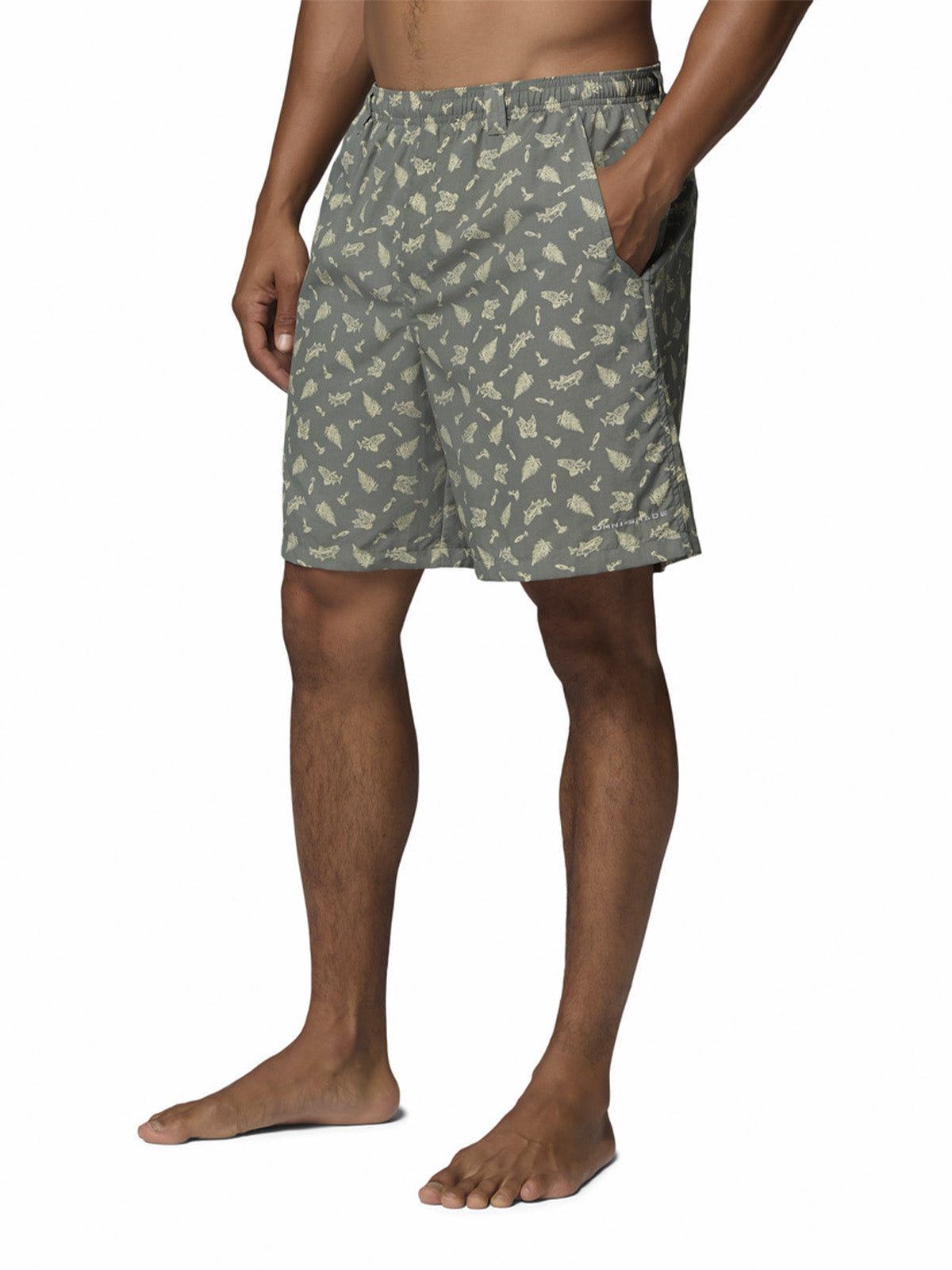 Short Hombre Super Backcast Verde Columbia