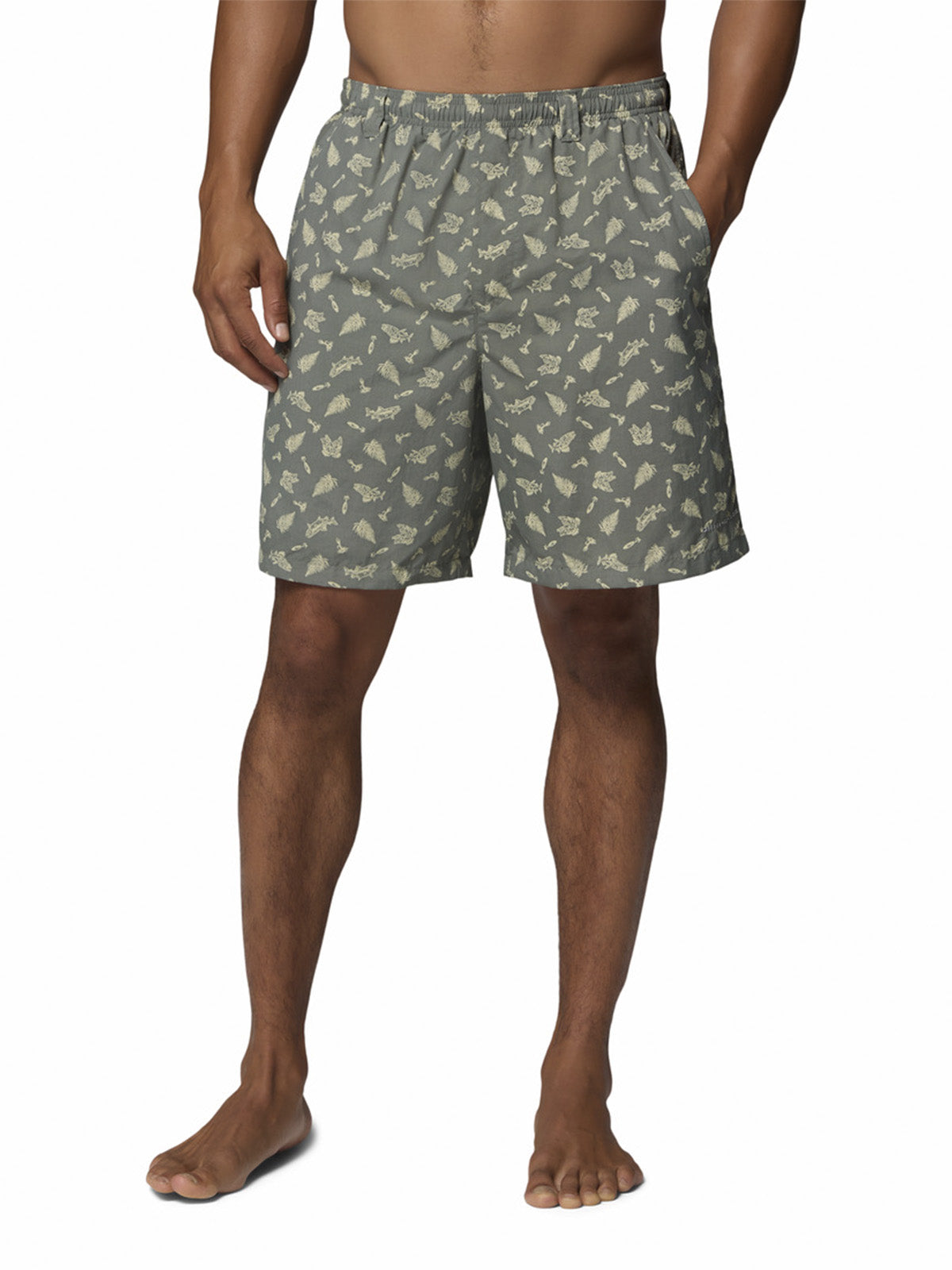 Short Hombre Super Backcast Verde Columbia