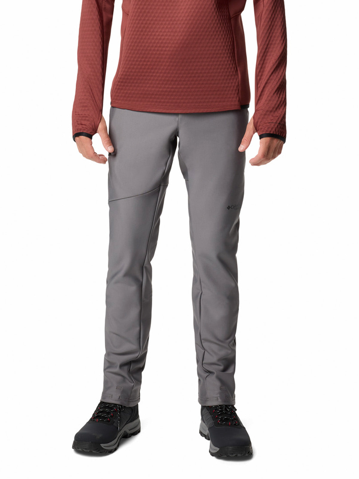 Pantalón Hombre Vast Canyon Softshell Gris Columbia