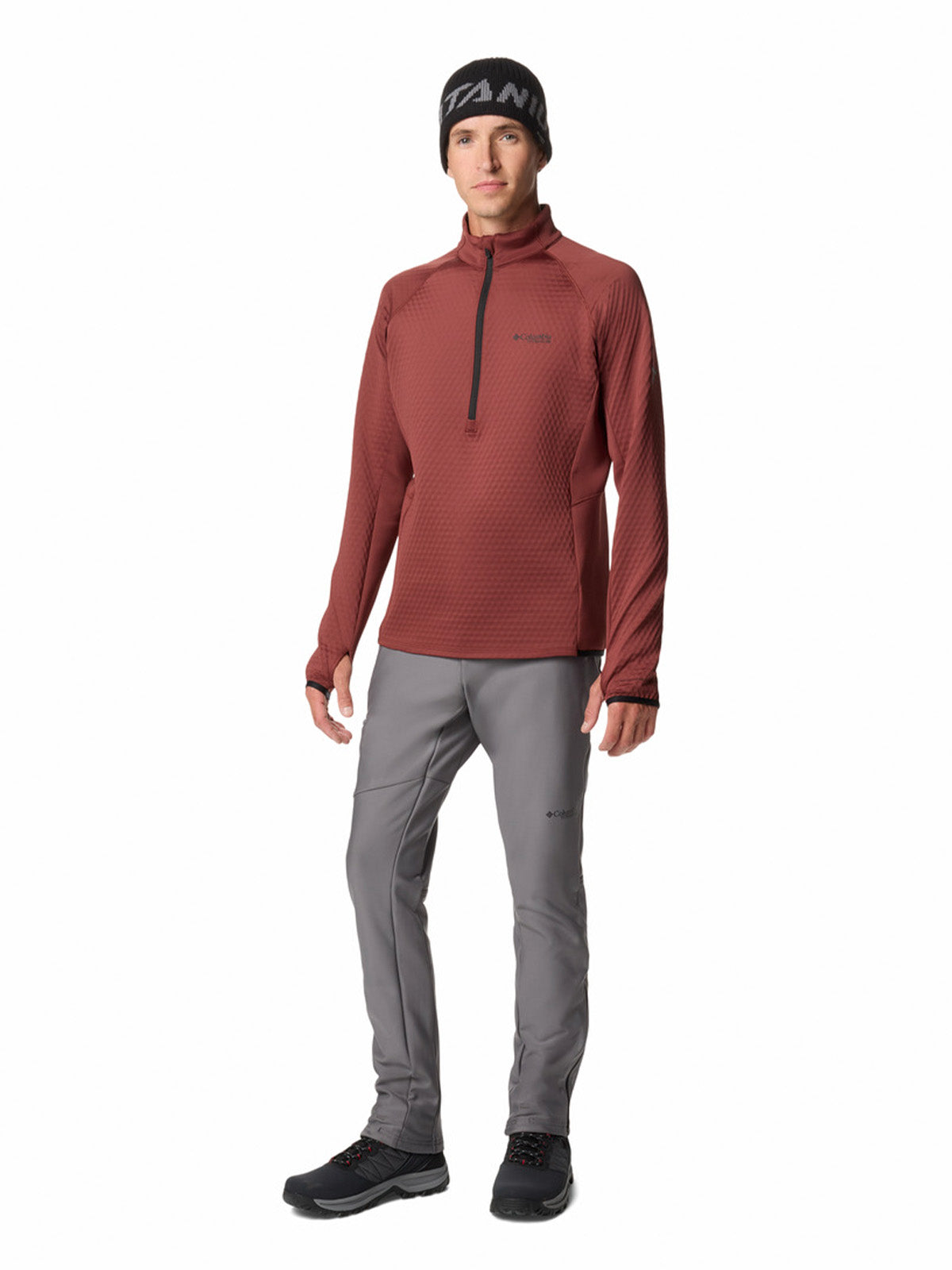 Pantalón Hombre Vast Canyon Softshell Gris Columbia