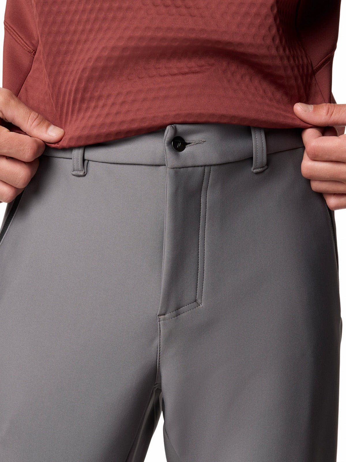 Pantalón Hombre Vast Canyon Softshell Gris Columbia