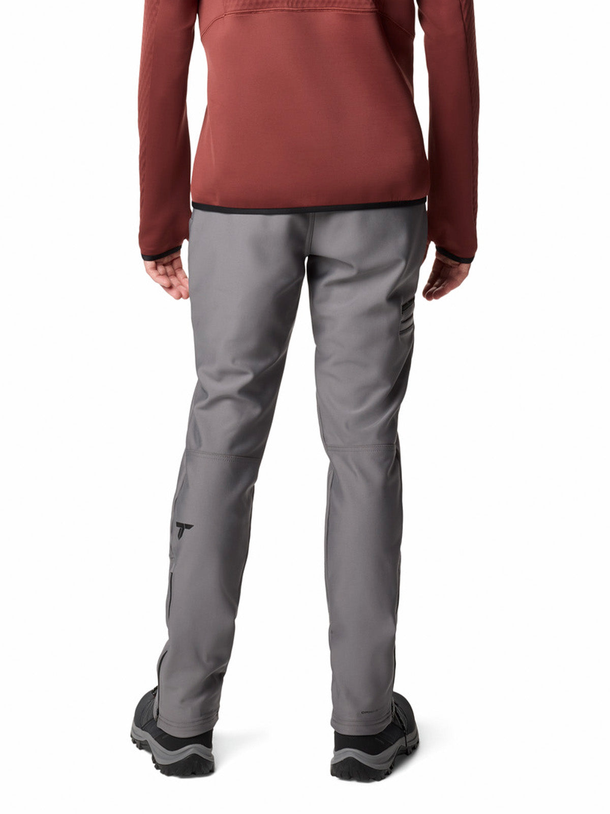 Pantalón Hombre Vast Canyon Softshell Gris Columbia