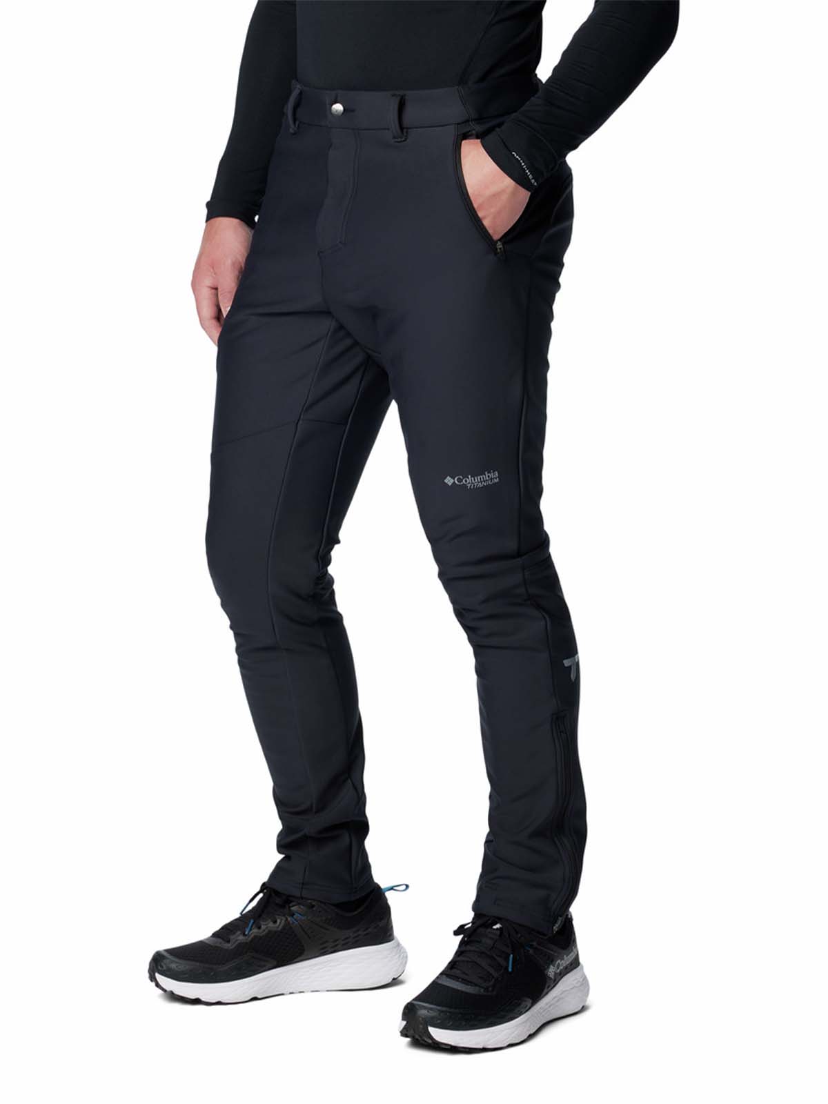 Pantalón Hombre Vast Canyon Negro Columbia