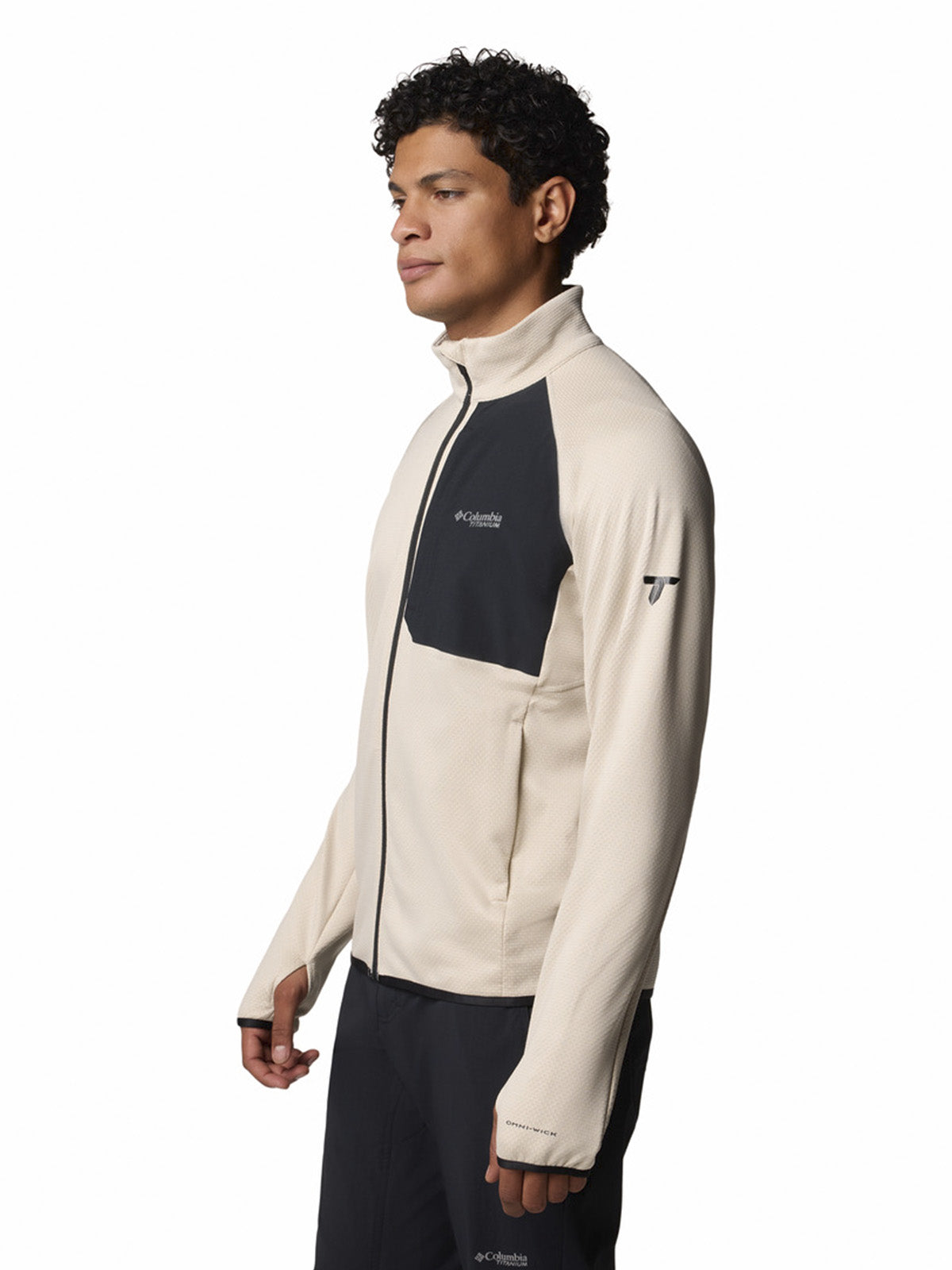 Polar Hombre Triple Canyon Grid II Full Zip Beige Columbia