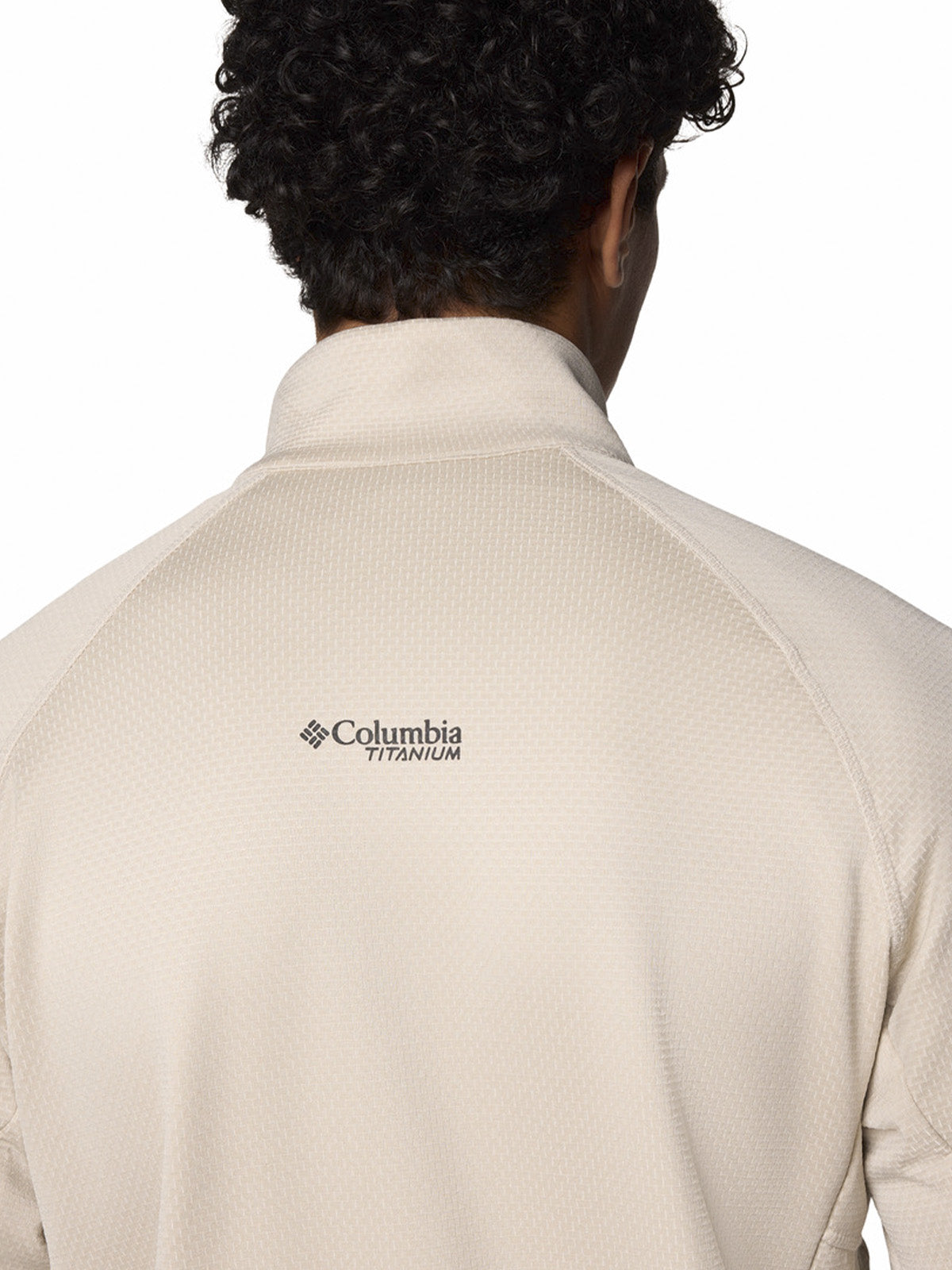 Polar Hombre Triple Canyon Grid II Full Zip Beige Columbia