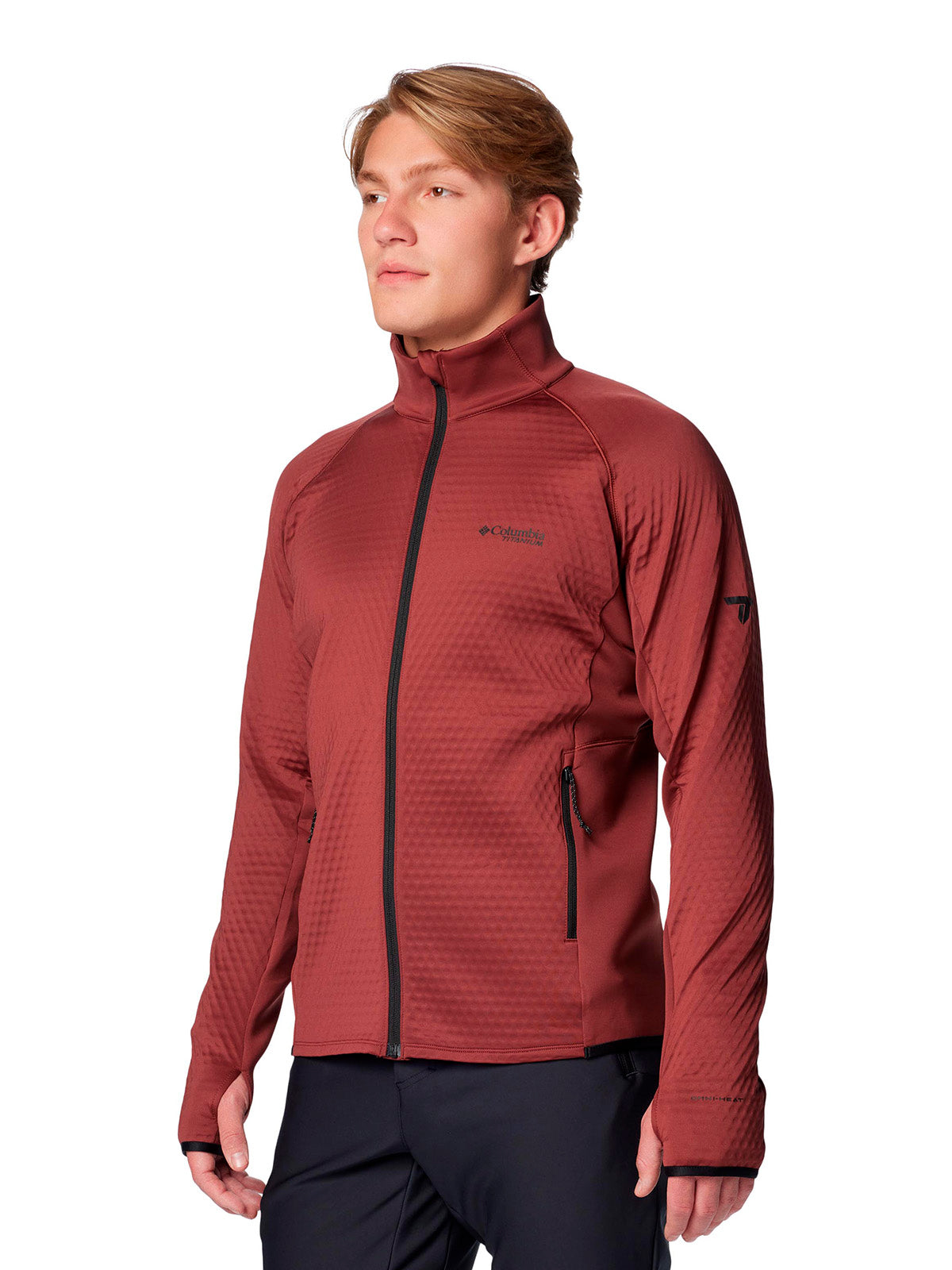 Polar Hombre Crystal Leaf Omni Heat Rojo Columbia