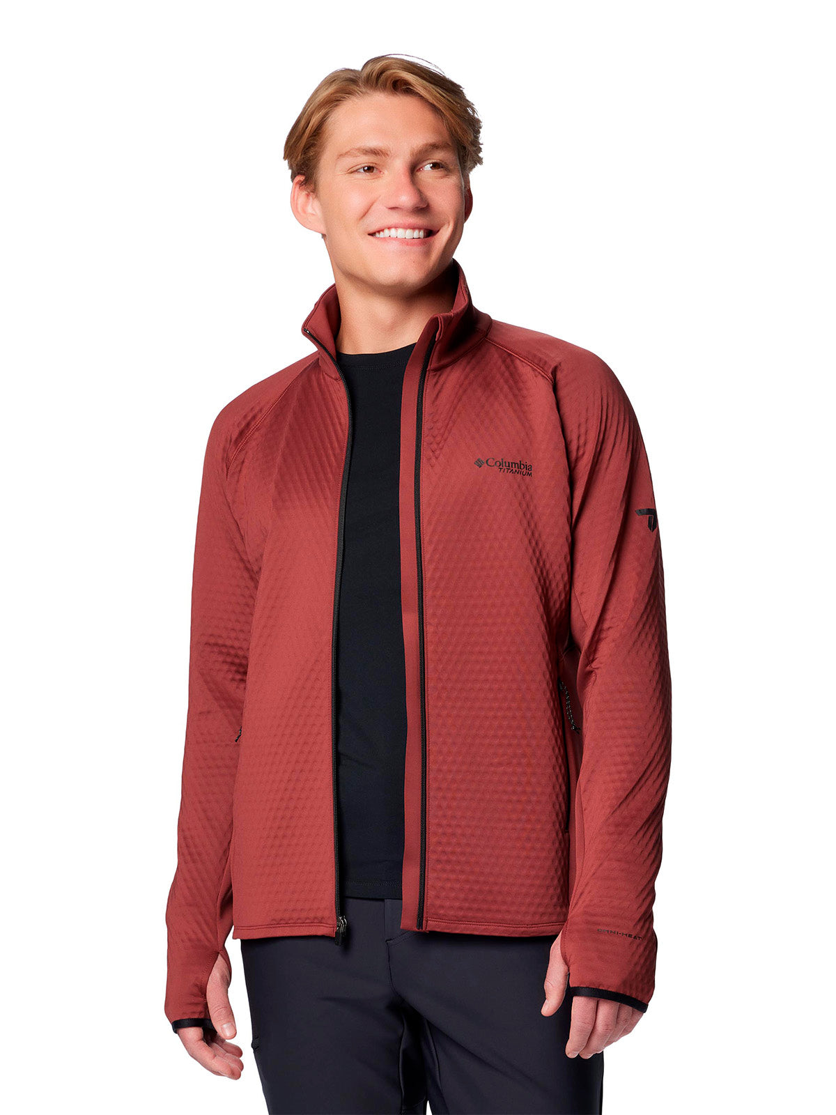 Polar Hombre Crystal Leaf Omni Heat Rojo Columbia