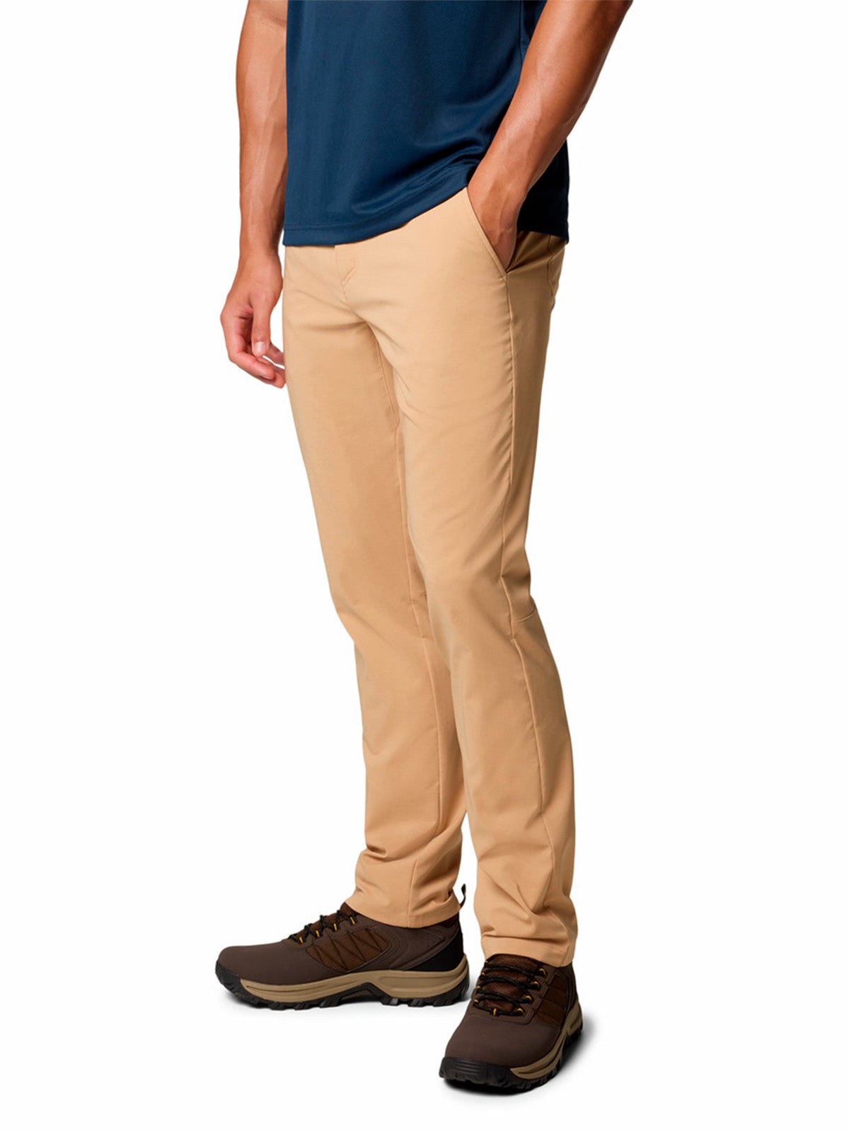 Pantalón Hombre Sage Peak Chino Beige Columbia