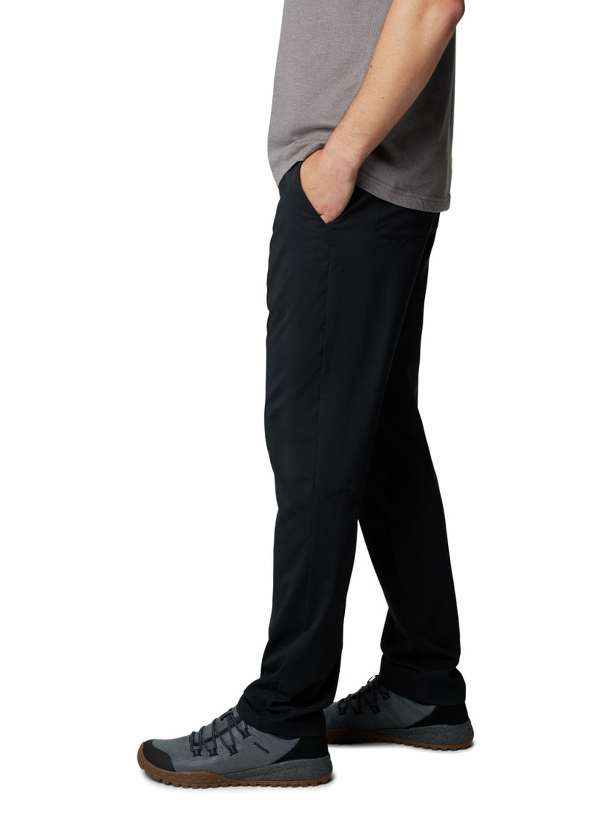 Pantalón Hombre Sage Peak Chino Negro Columbia