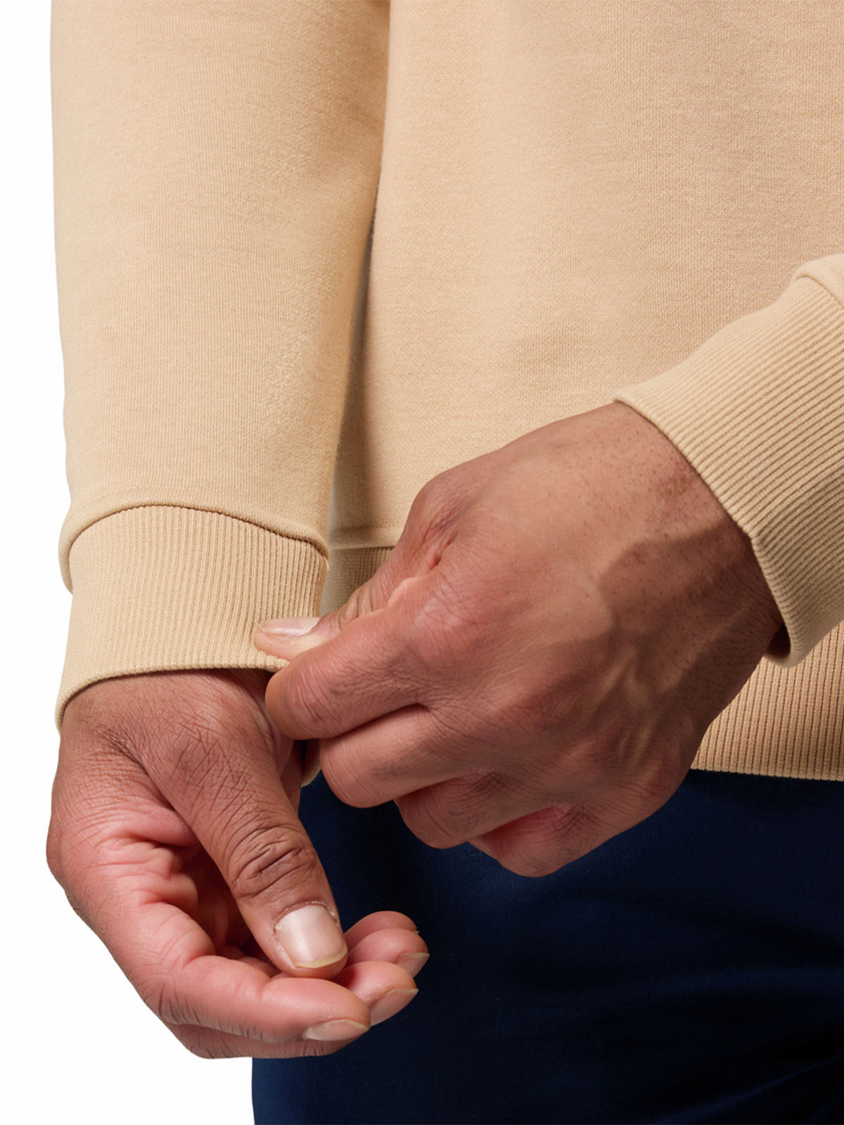 Polerón Hombre Meridian Creek Crew Beige Columbia