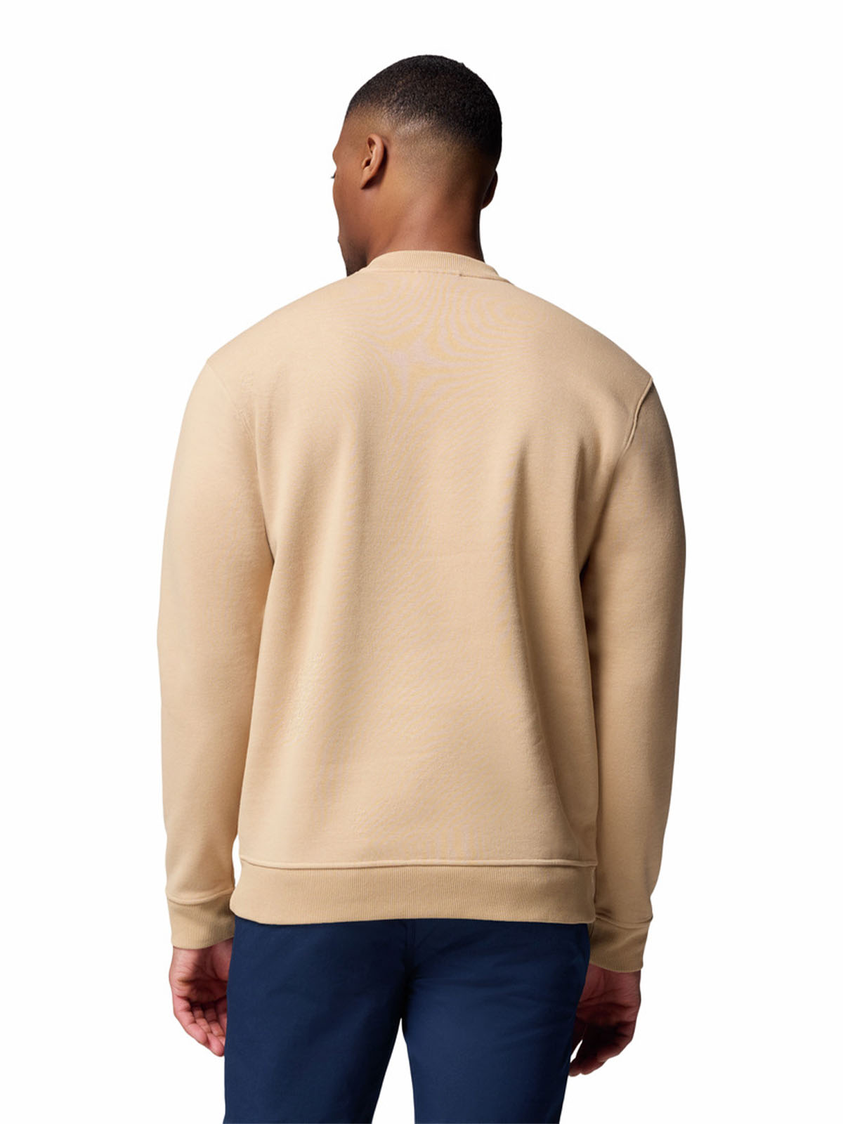 Polerón Hombre Meridian Creek Crew Beige Columbia