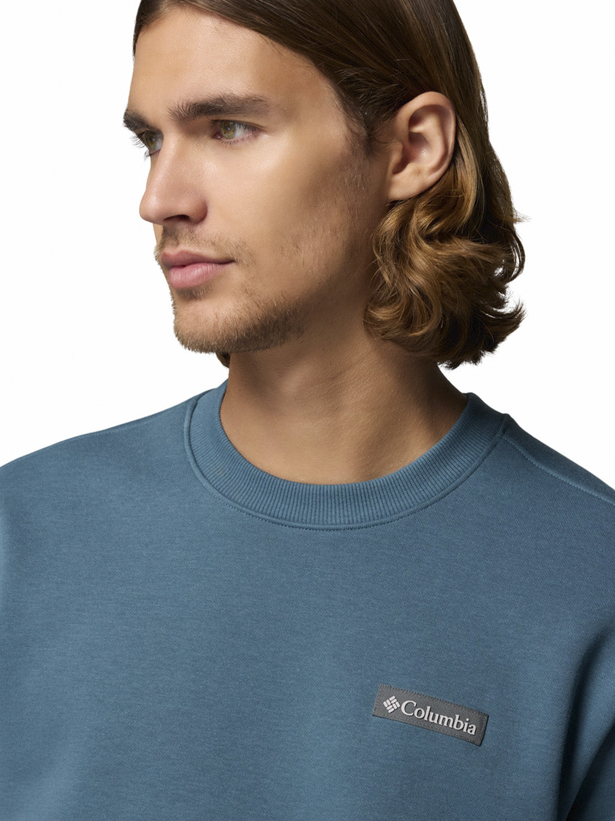 Polerón Hombre Meridian Creek Crew Verde Columbia