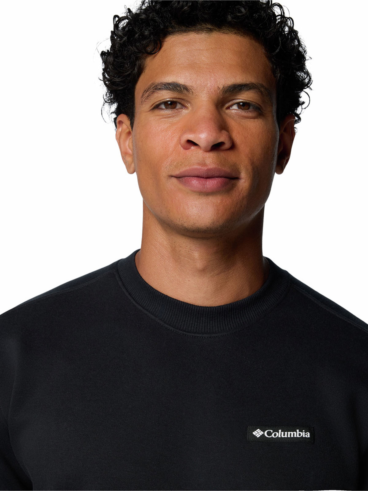 Polerón Hombre Meridian Creek Crew Negro Columbia