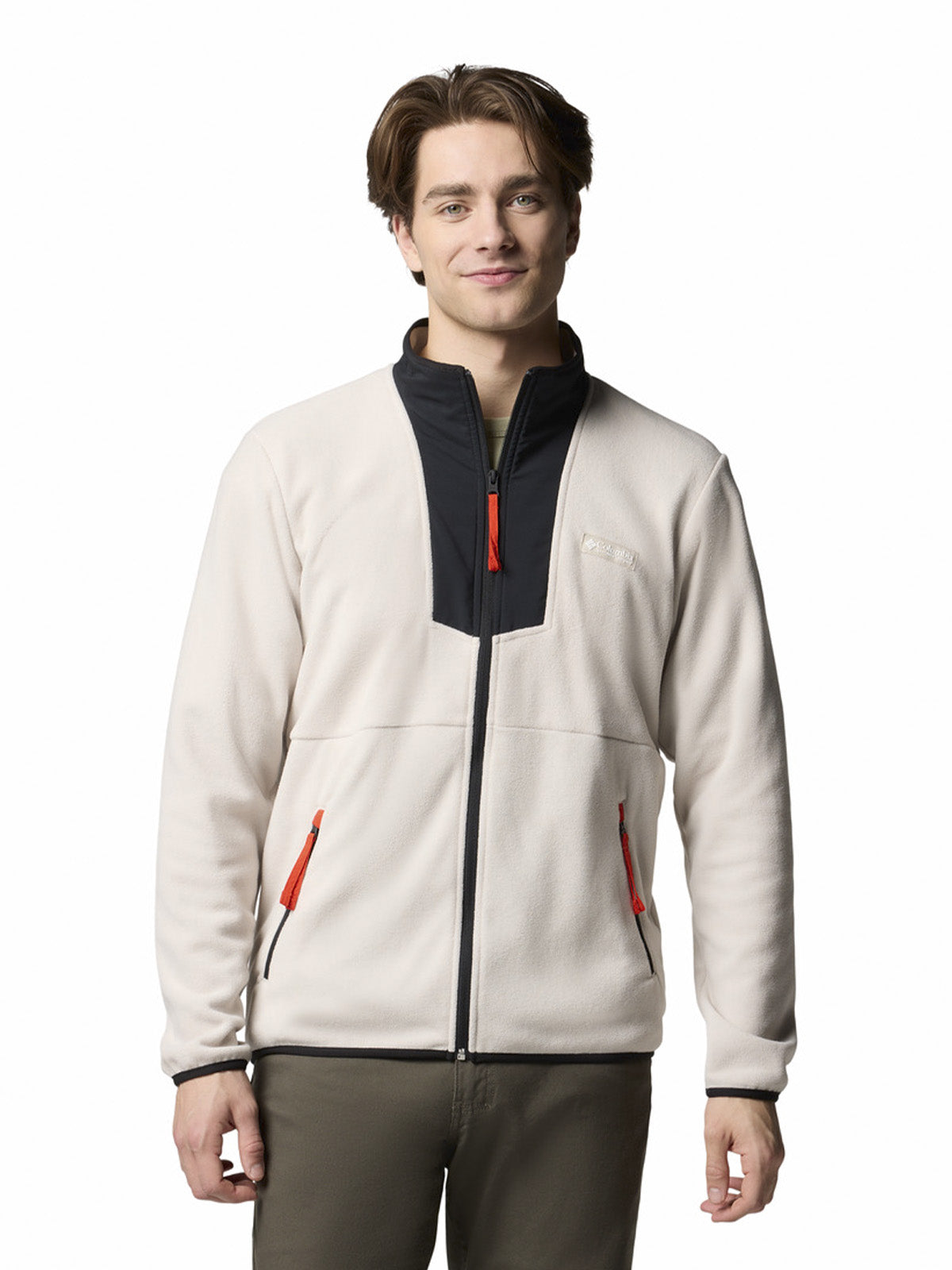 Polar Hombre Sequoia Grove Full Zip Gris Dark Stone Columbia