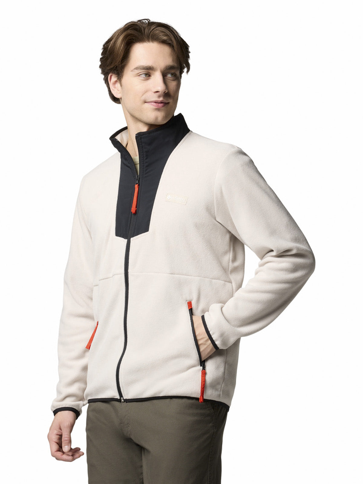 Polar Hombre Sequoia Grove Full Zip Gris Dark Stone Columbia