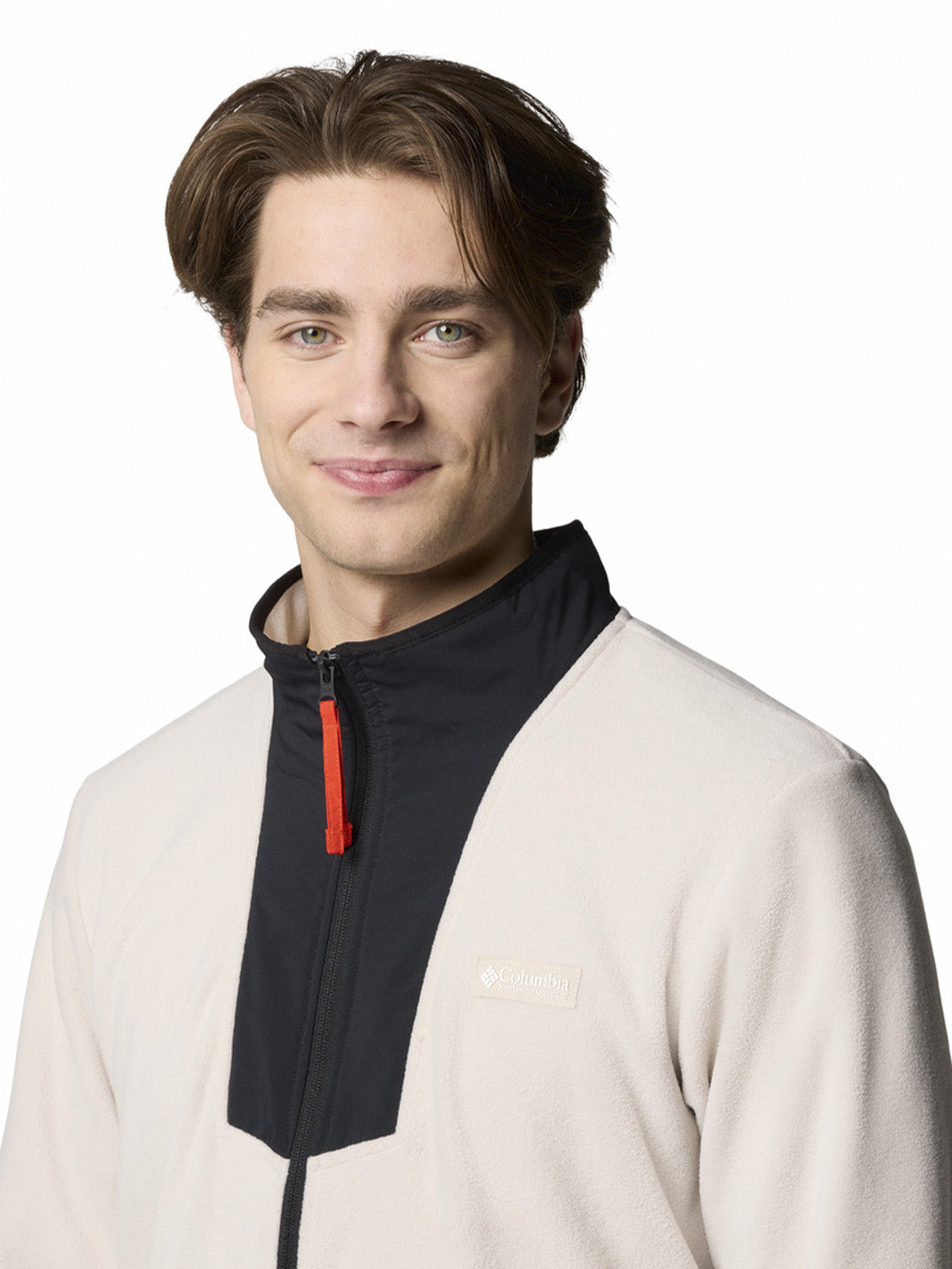 Polar Hombre Sequoia Grove Full Zip Gris Dark Stone Columbia