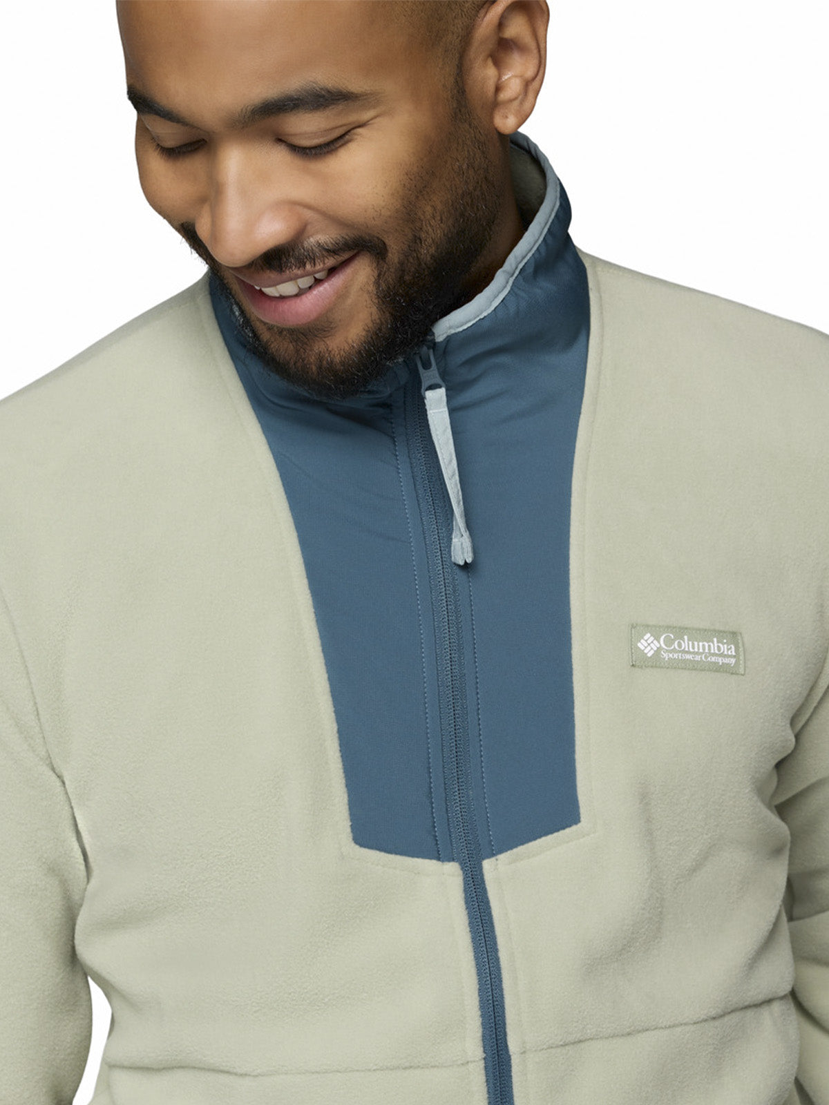 Polar Hombre Sequoia Grove Full Zip Gris Safari Columbia