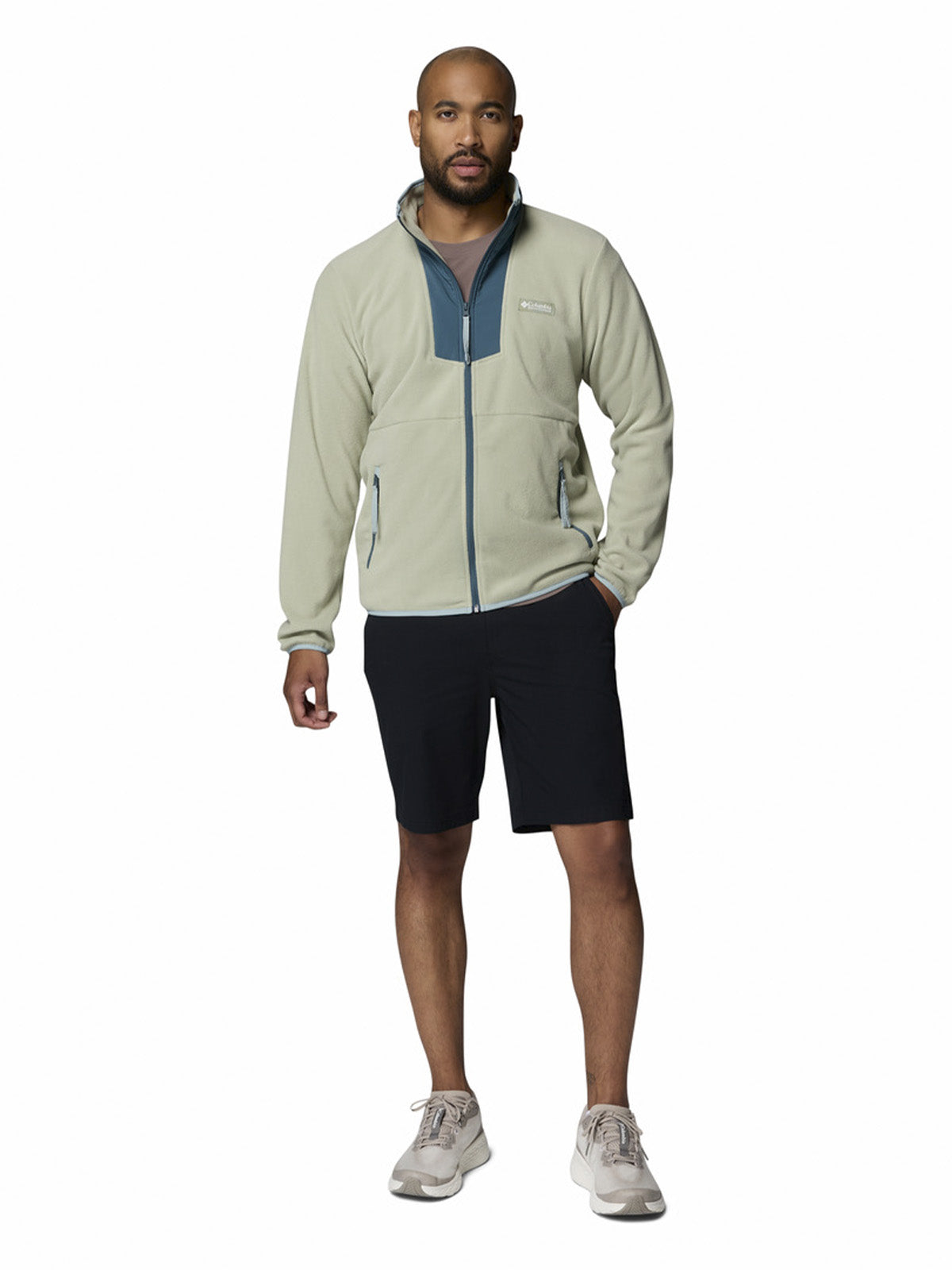 Polar Hombre Sequoia Grove Full Zip Gris Safari Columbia