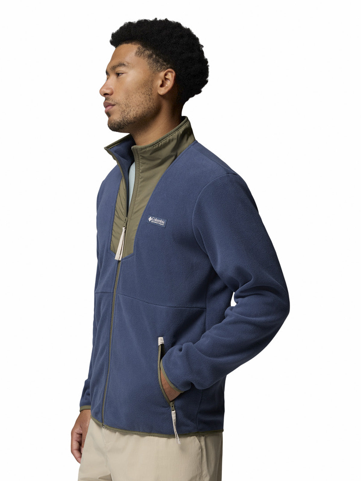 Polar Hombre Sequoia Grove Full Zip Azul Dark Mountain Columbia