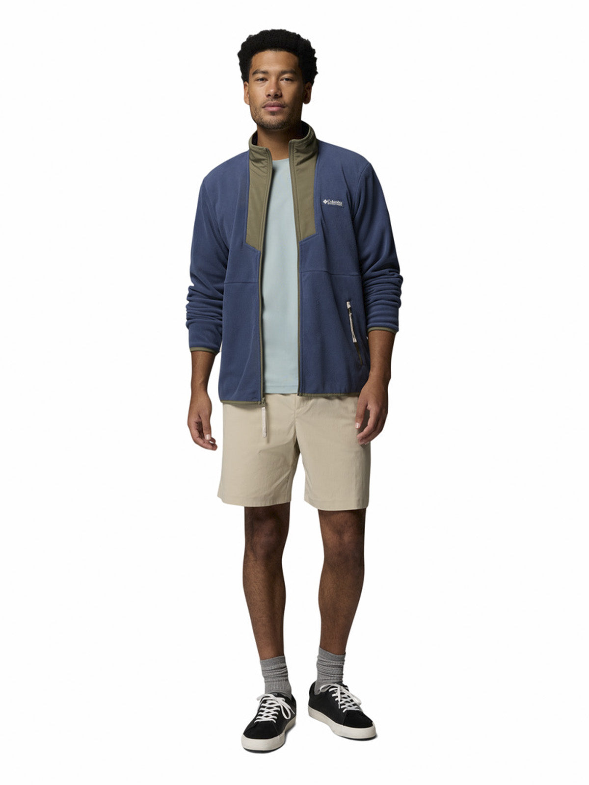 Polar Hombre Sequoia Grove Full Zip Azul Dark Mountain Columbia