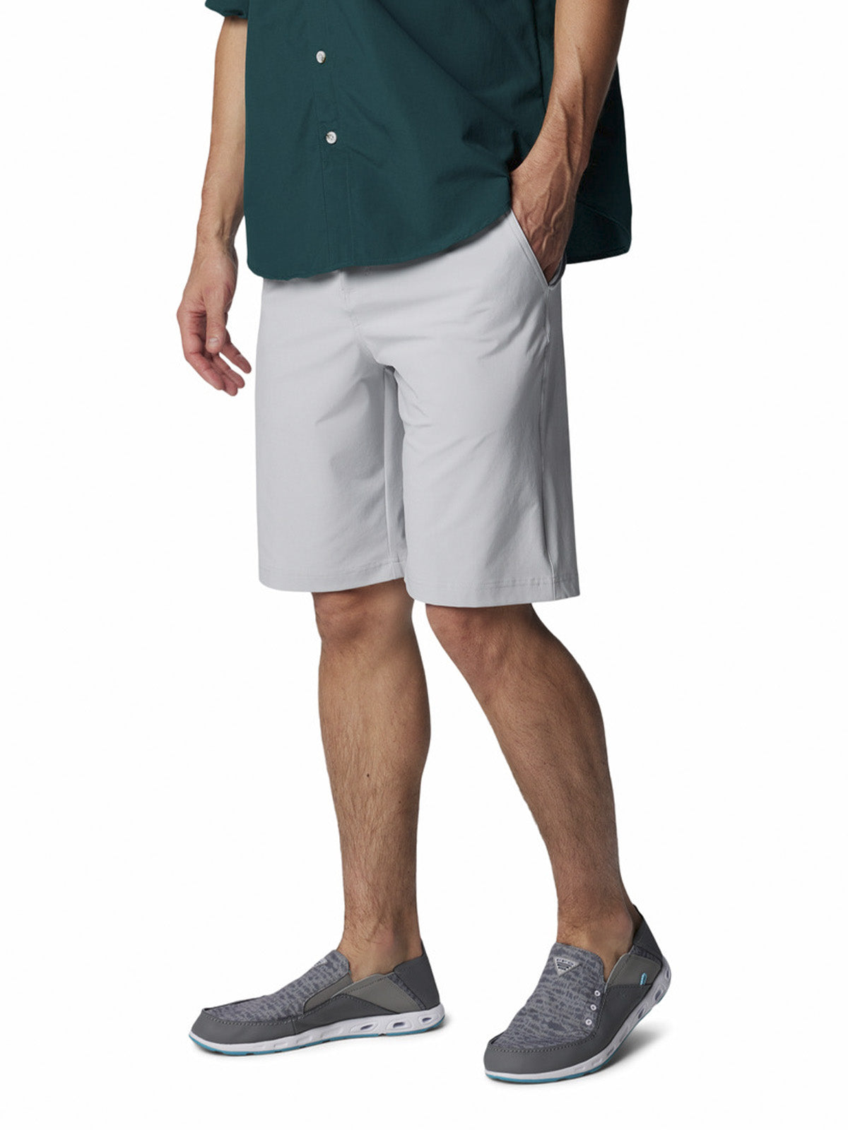 Short Hombre Grander Marlin III Gris Columbia