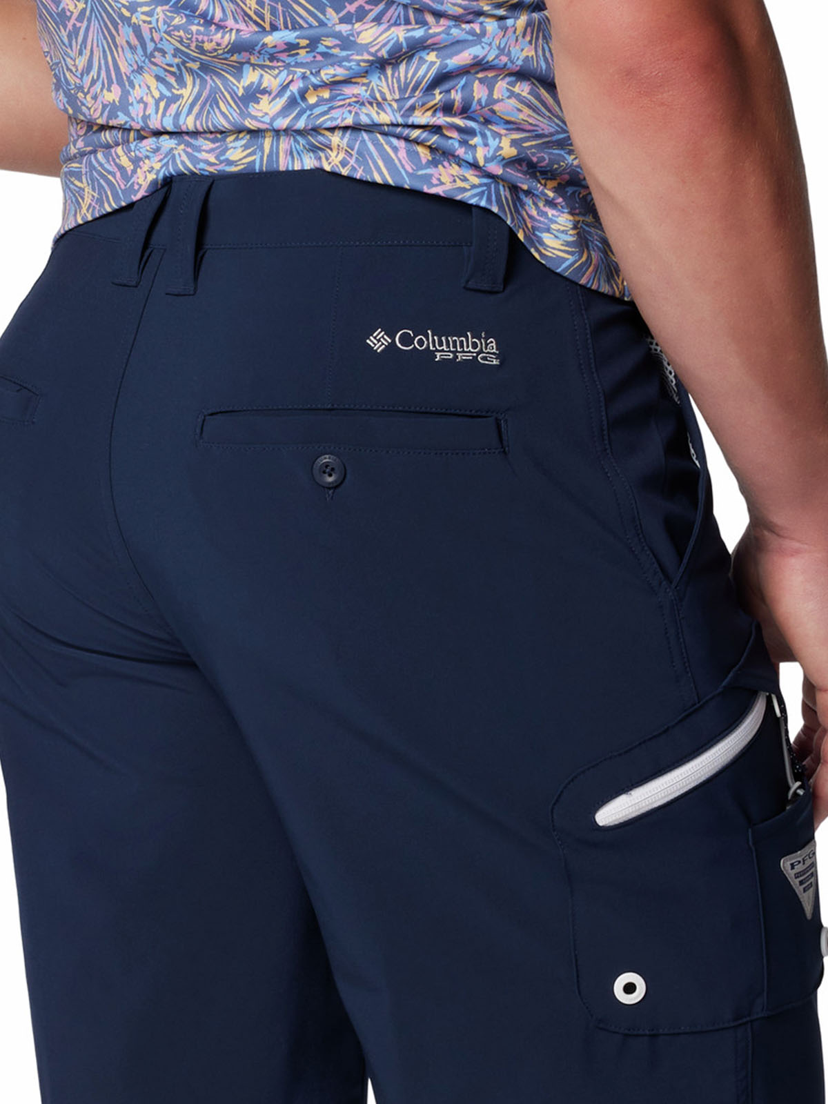 Short Hombre Terminal Tackle II Azul Columbia