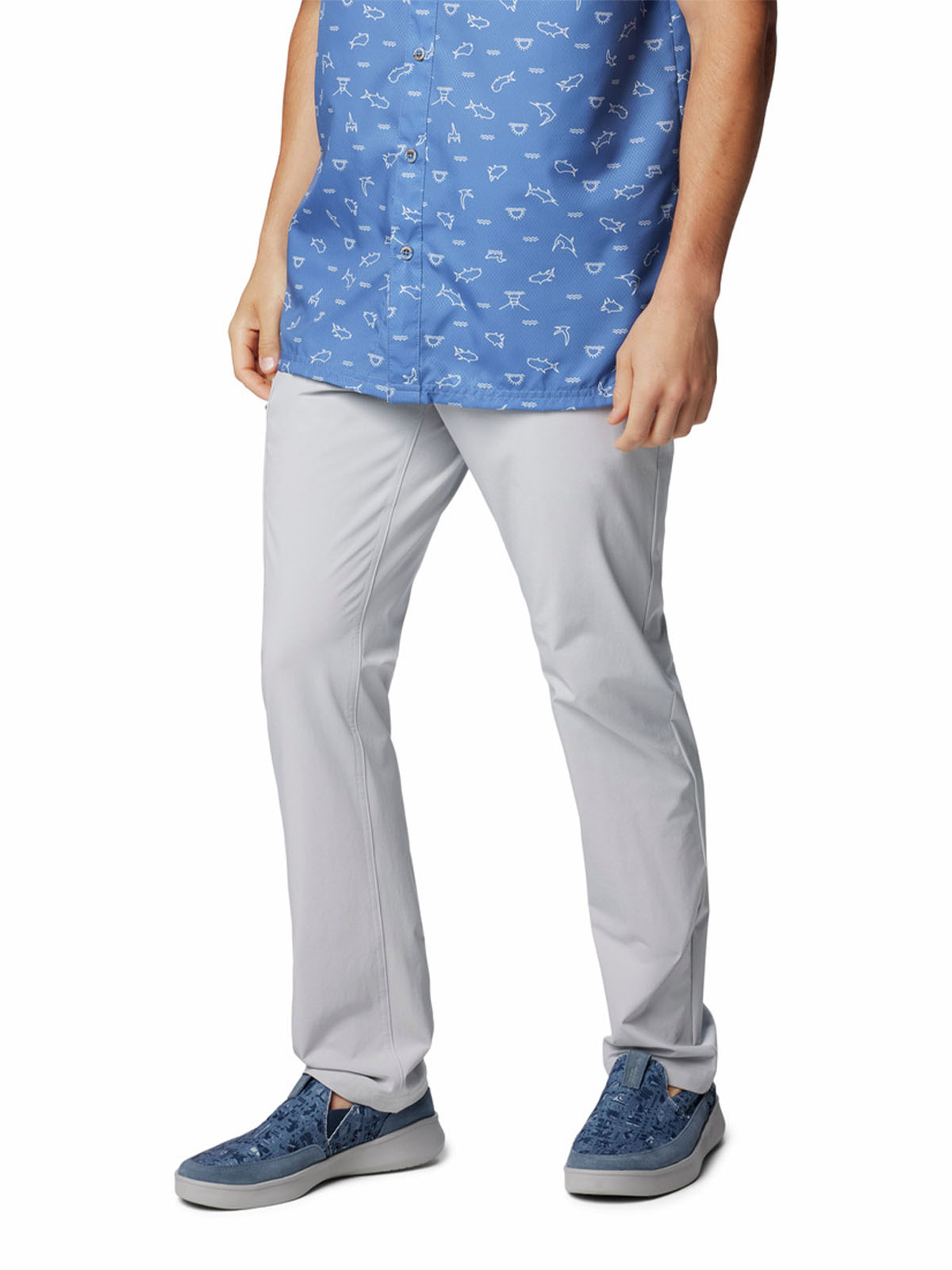 Pantalón Hombre Terminal Tackle II Gris Columbia