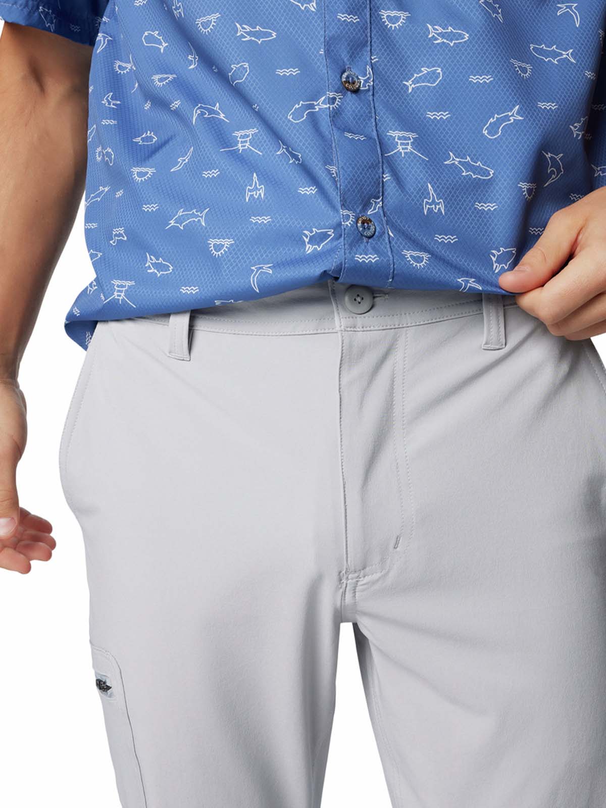 Pantalón Hombre Terminal Tackle II Gris Columbia