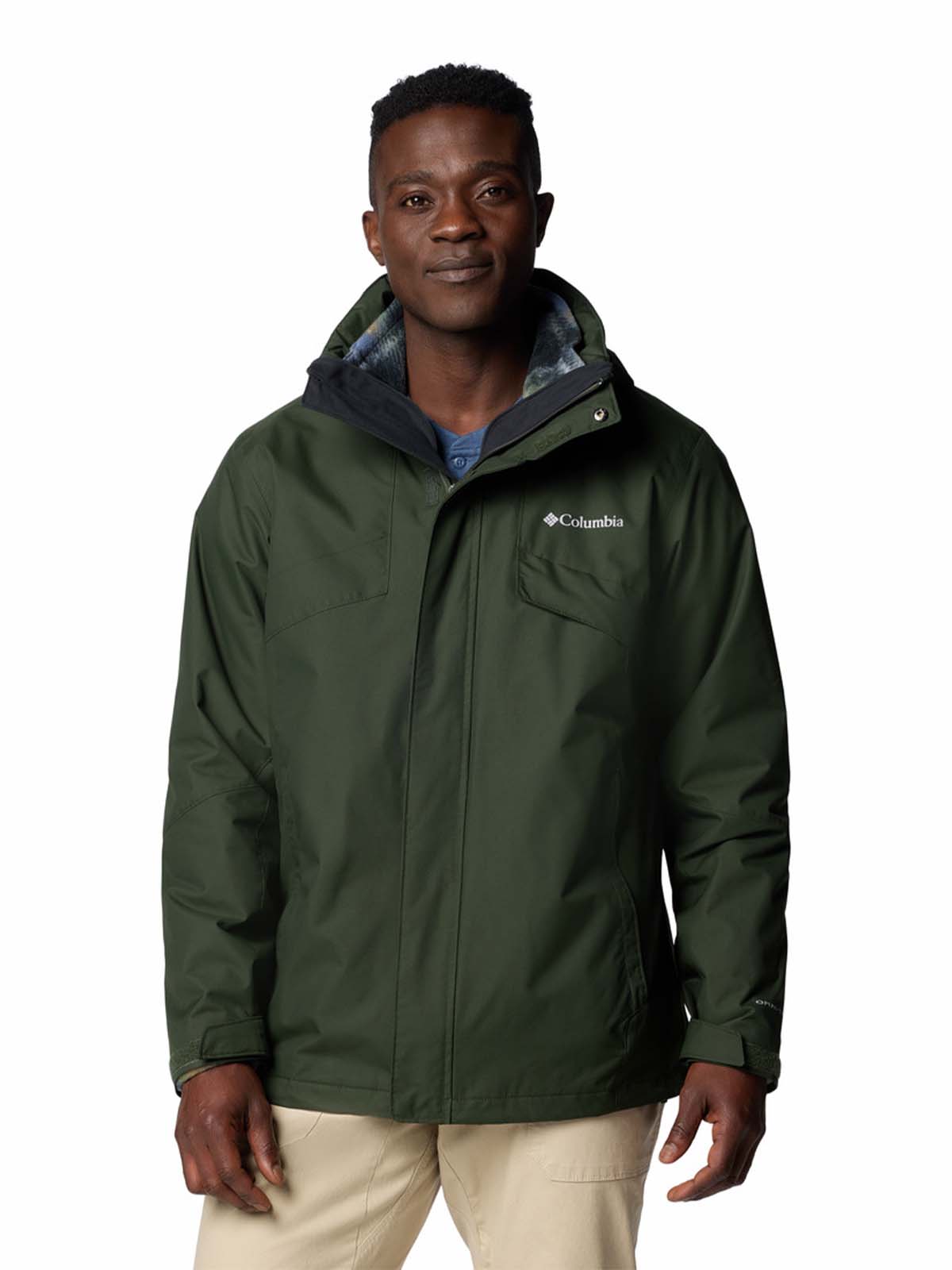 Parka Hombre Bugaboo III Fleece Verde Columbia