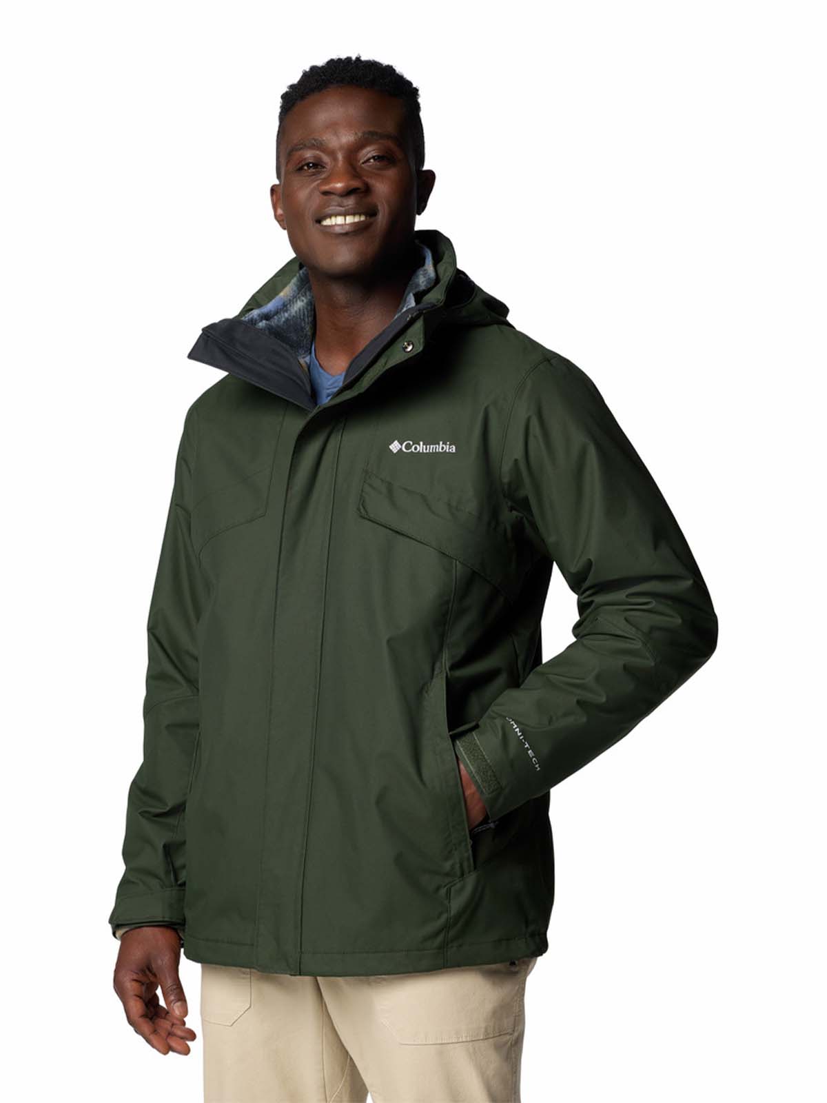 Parka Hombre Bugaboo III Fleece Verde Columbia