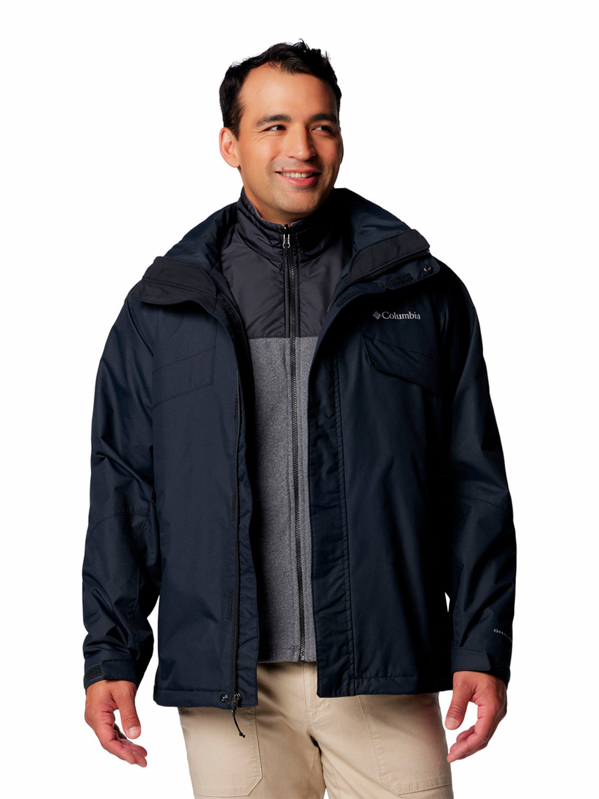 Parka Hombre Bugaboo III Fleece Negro Columbia