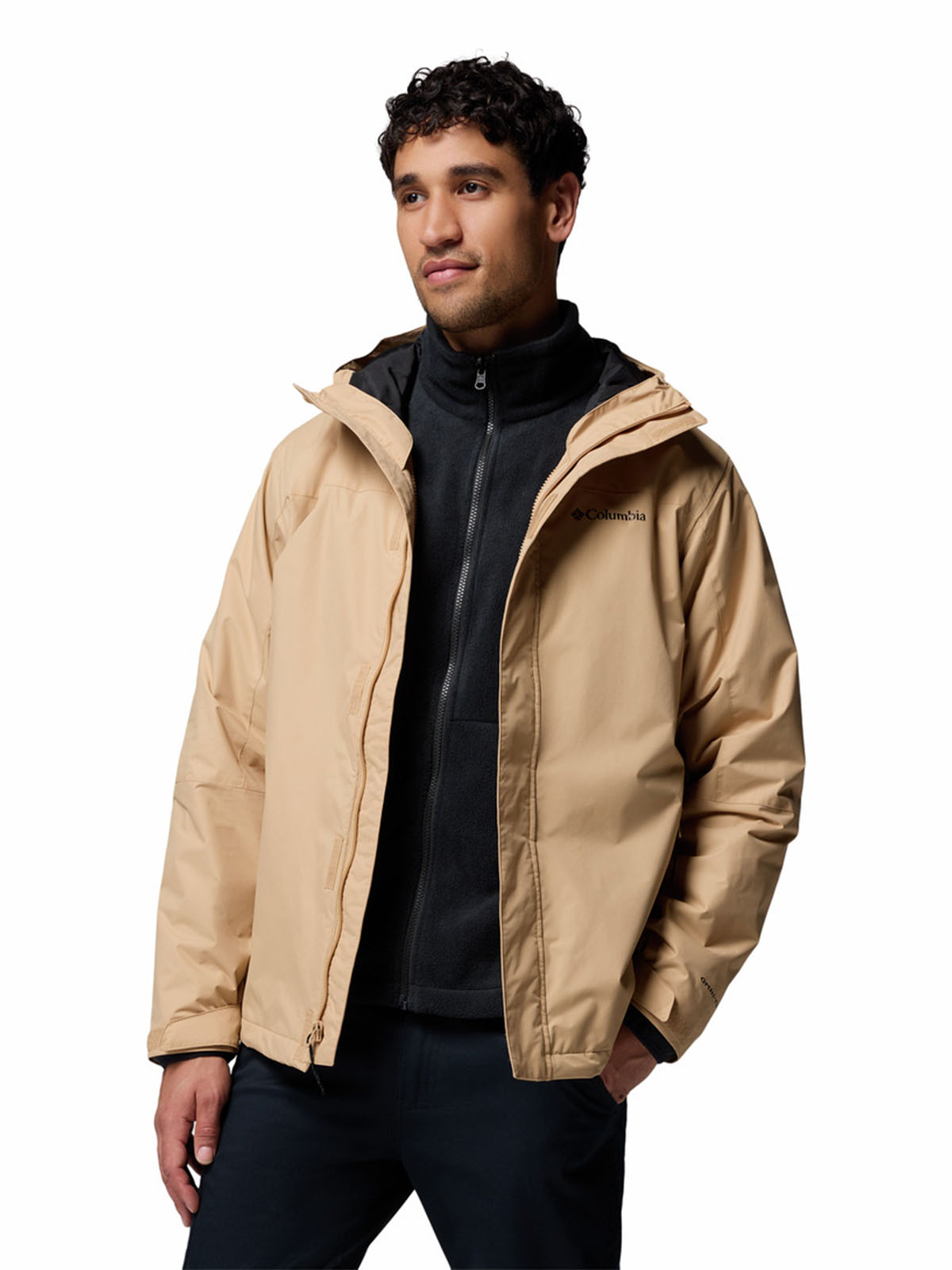 Parka Hombre Tunnel Falls II Beige Columbia