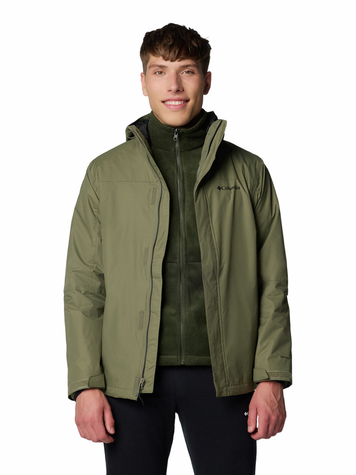 Parka Hombre Tunnel Falls II Gris Columbia