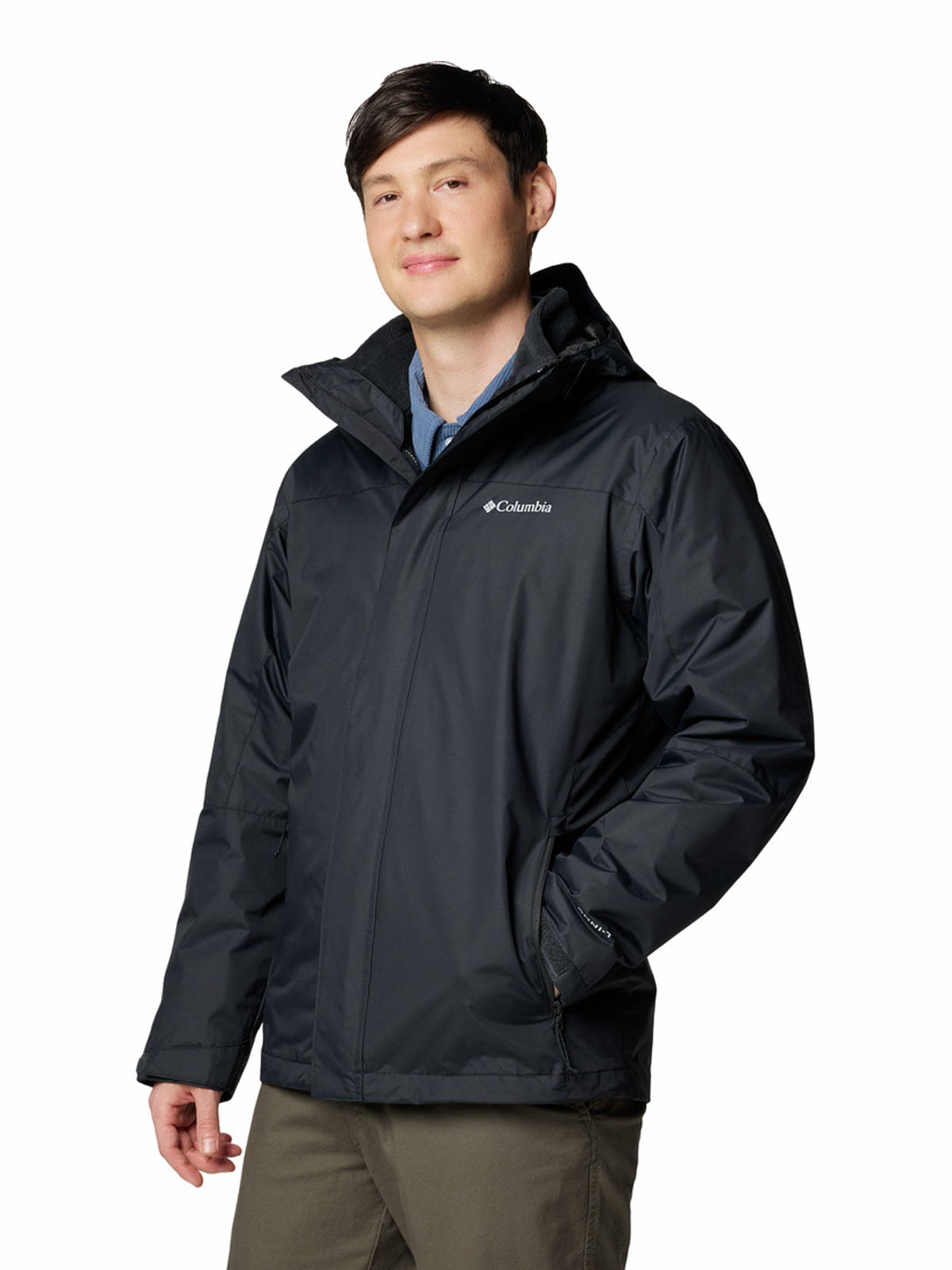 Parka Hombre Tunnel Falls II Negro Columbia
