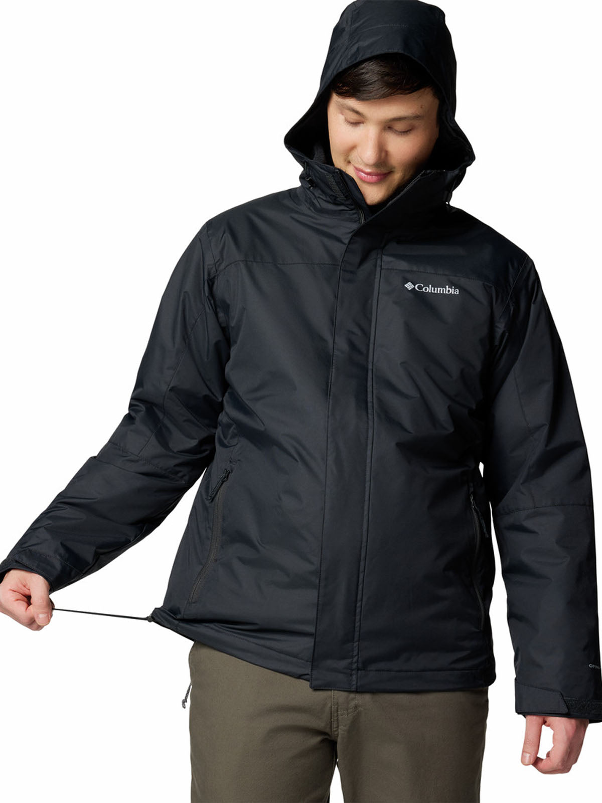 Parka Hombre Tunnel Falls II Negro Columbia