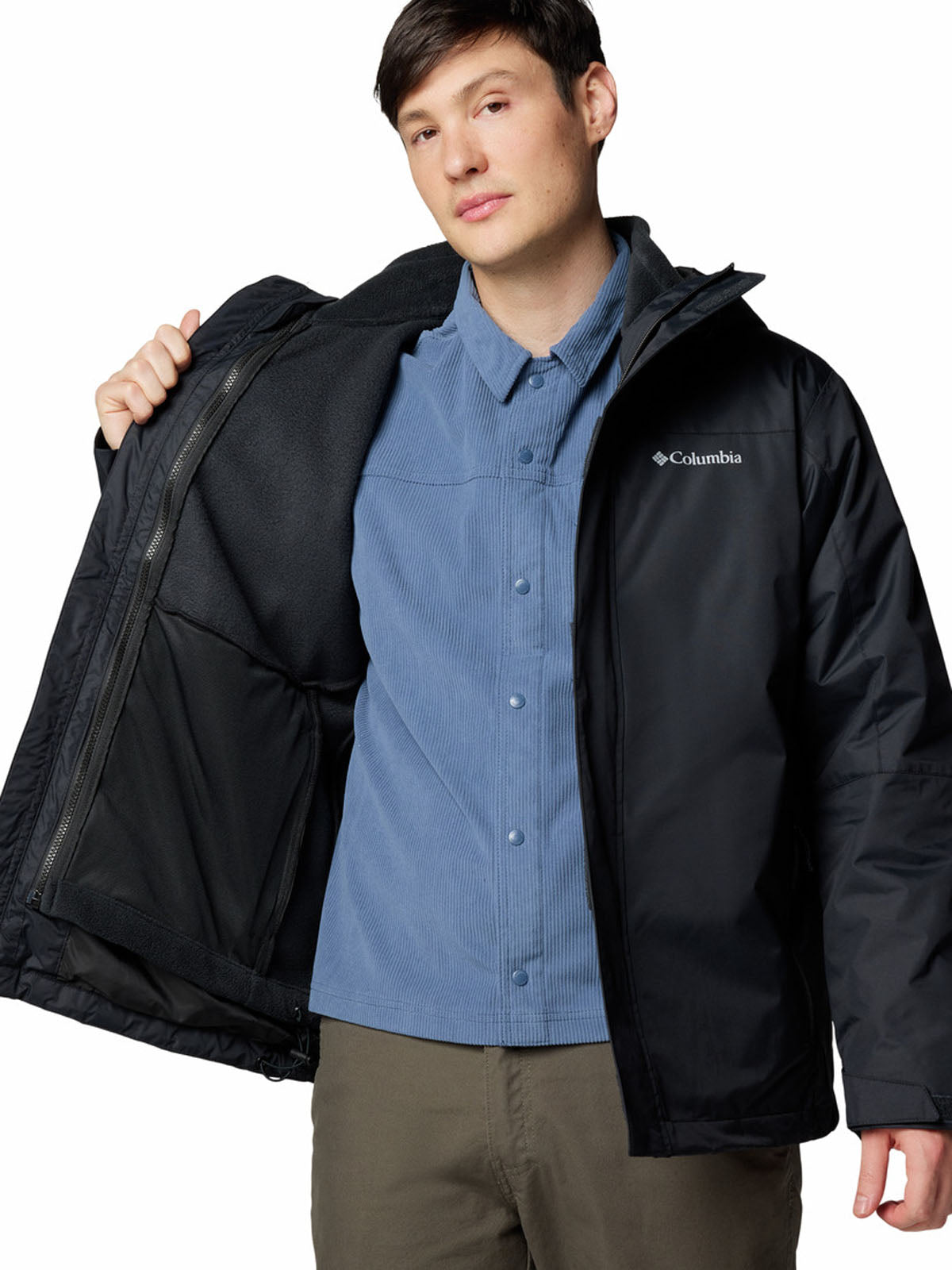 Parka Hombre Tunnel Falls II Negro Columbia