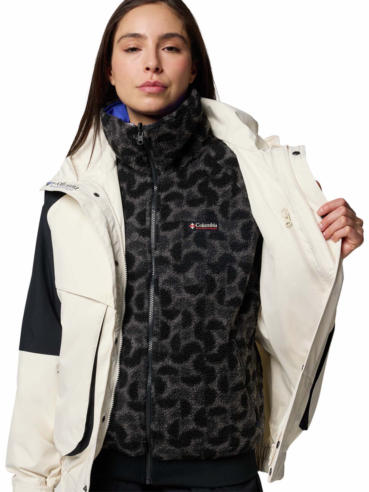 Parka Hombre Powderkeg II Interchange Blanco Columbia