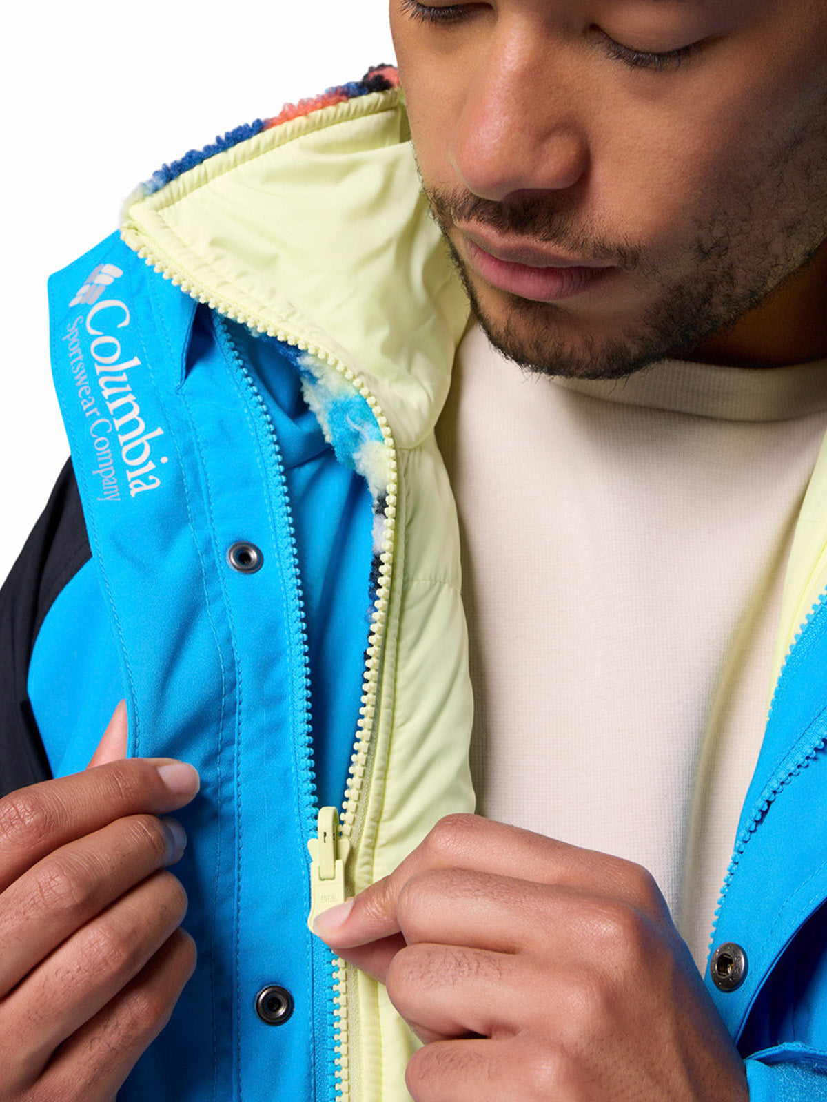 Parka Hombre Powderkeg Ii Remast Azul Columbia