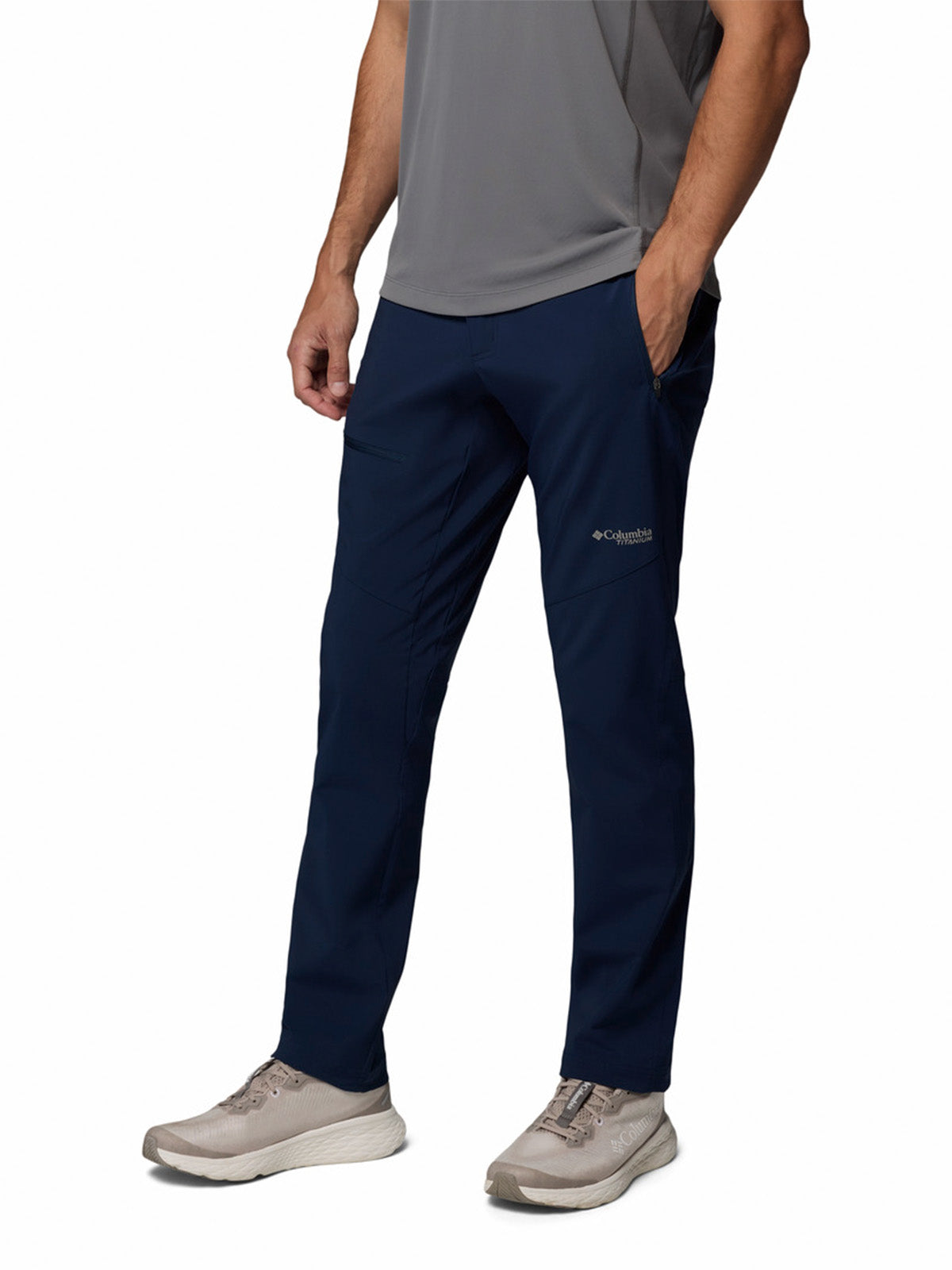 Pantalón Hombre Titan Pass II Azul Columbia