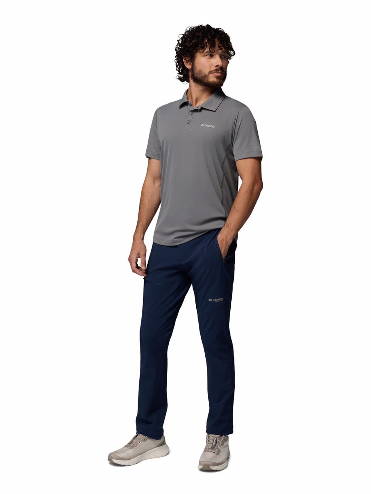 Pantalón Hombre Titan Pass II Azul Columbia