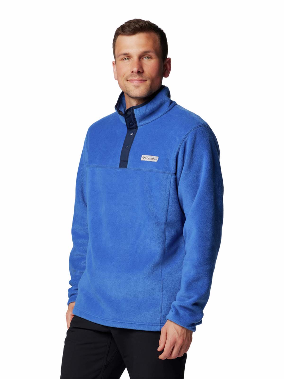 Polar Hombre Steens Mountain Half Zip Azul Columbia