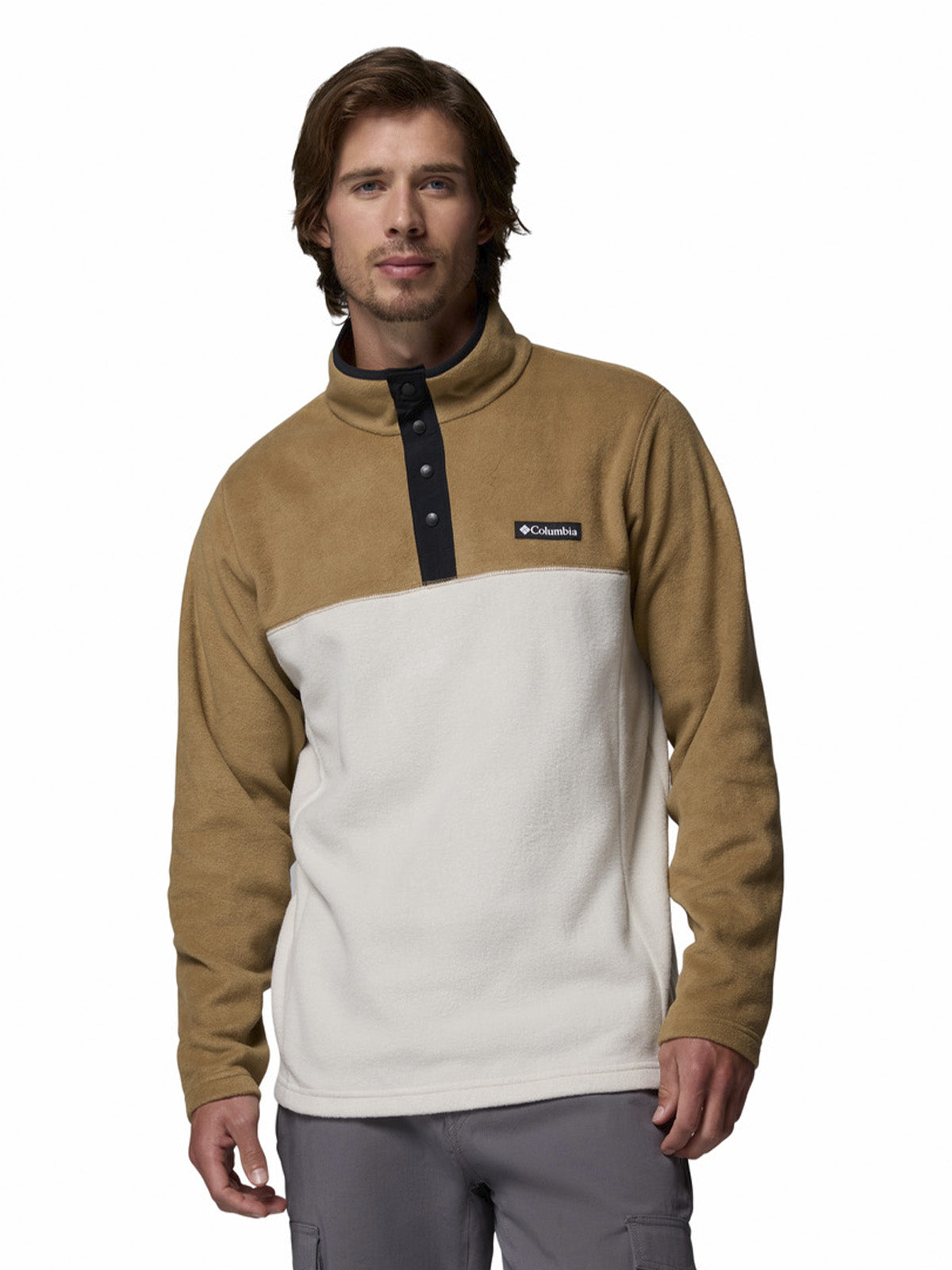 Polar Hombre Steens Mountain Half Snap Gris Columbia