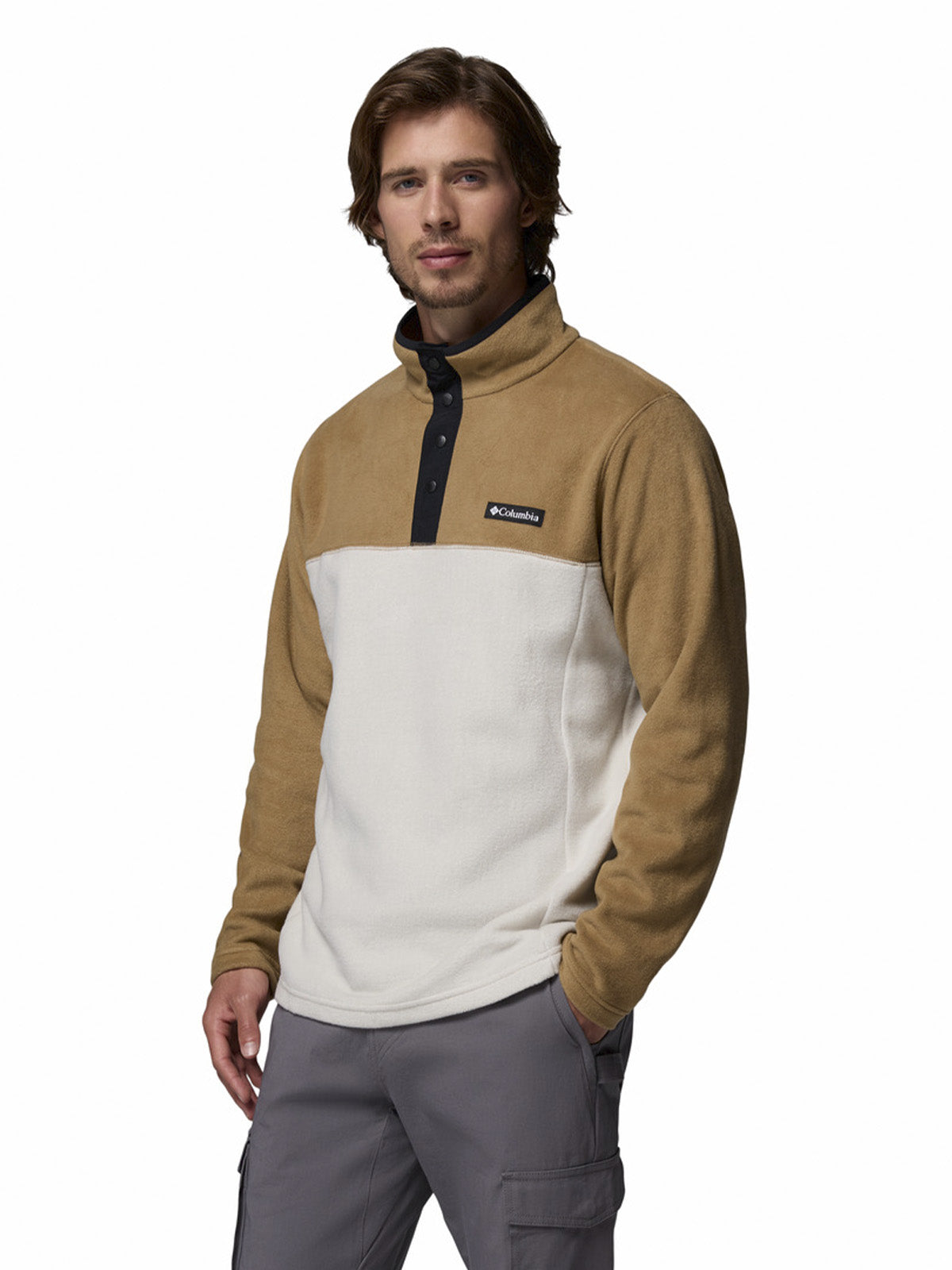 Polar Hombre Steens Mountain Half Snap Gris Columbia