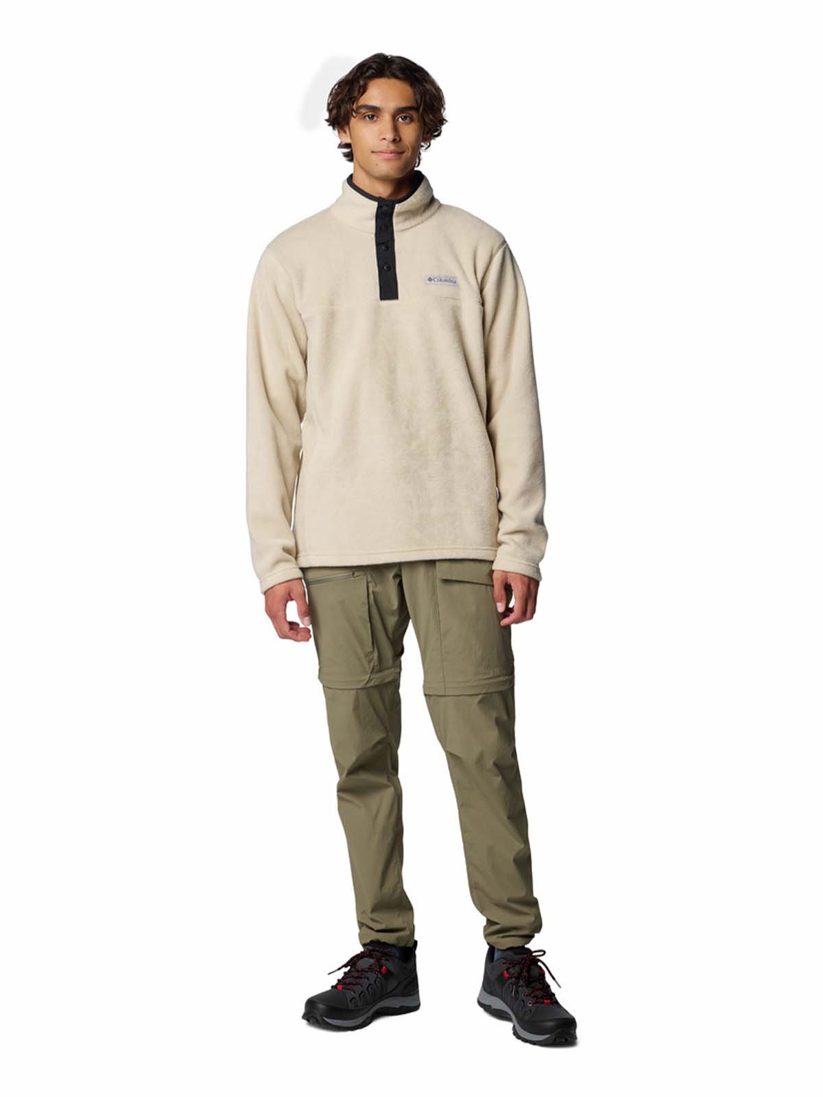 Polar Hombre Steens Mountain Half Zip Beige Columbia