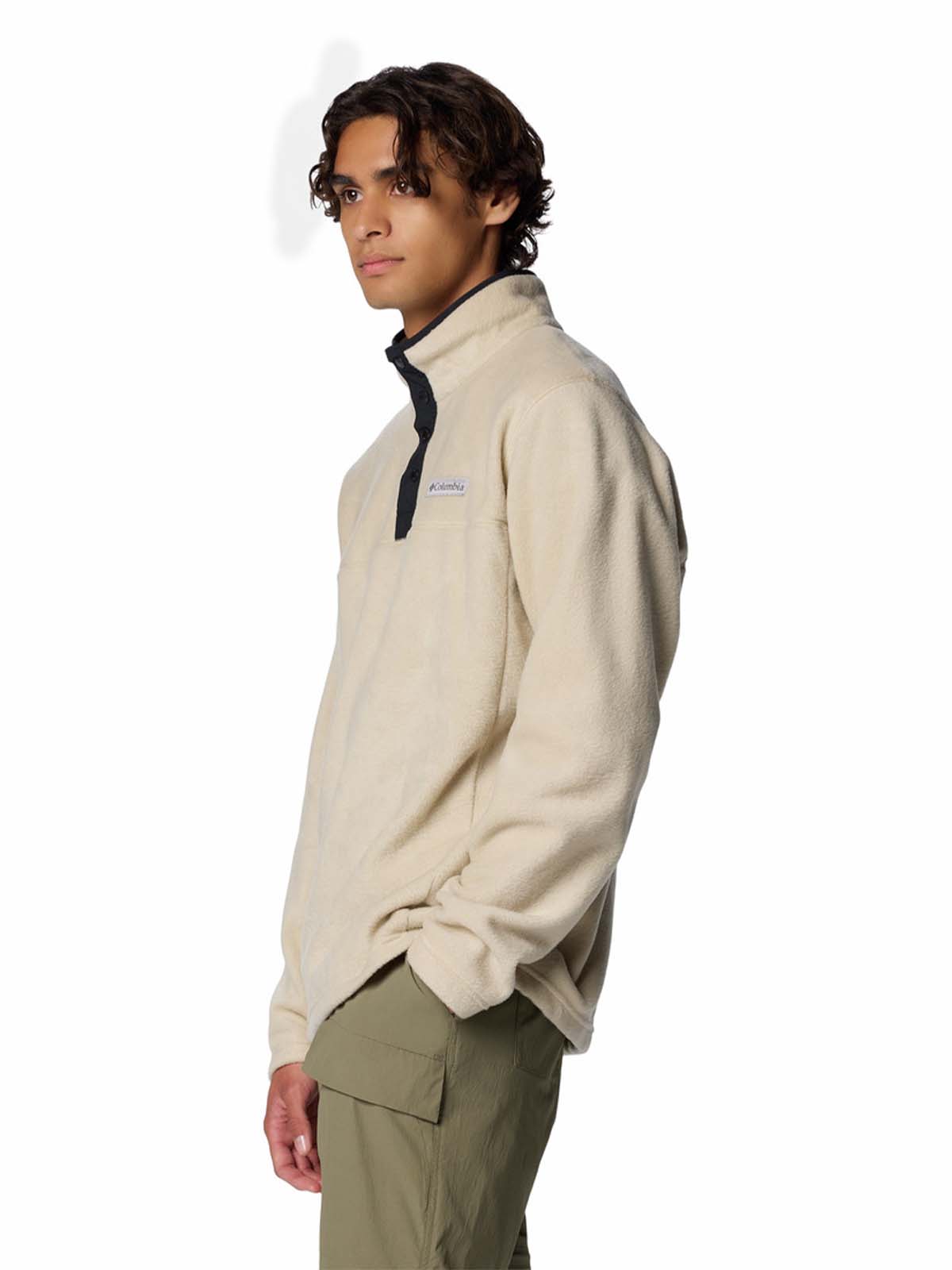 Polar Hombre Steens Mountain Half Zip Beige Columbia