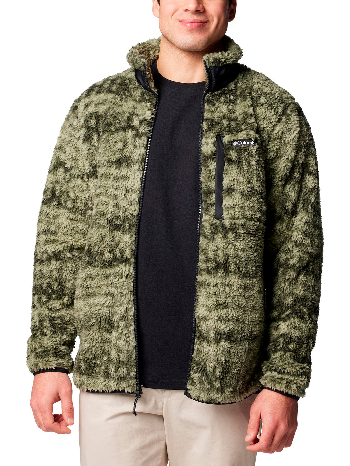 Polar Hombre Winter Fleece Verde Columbia