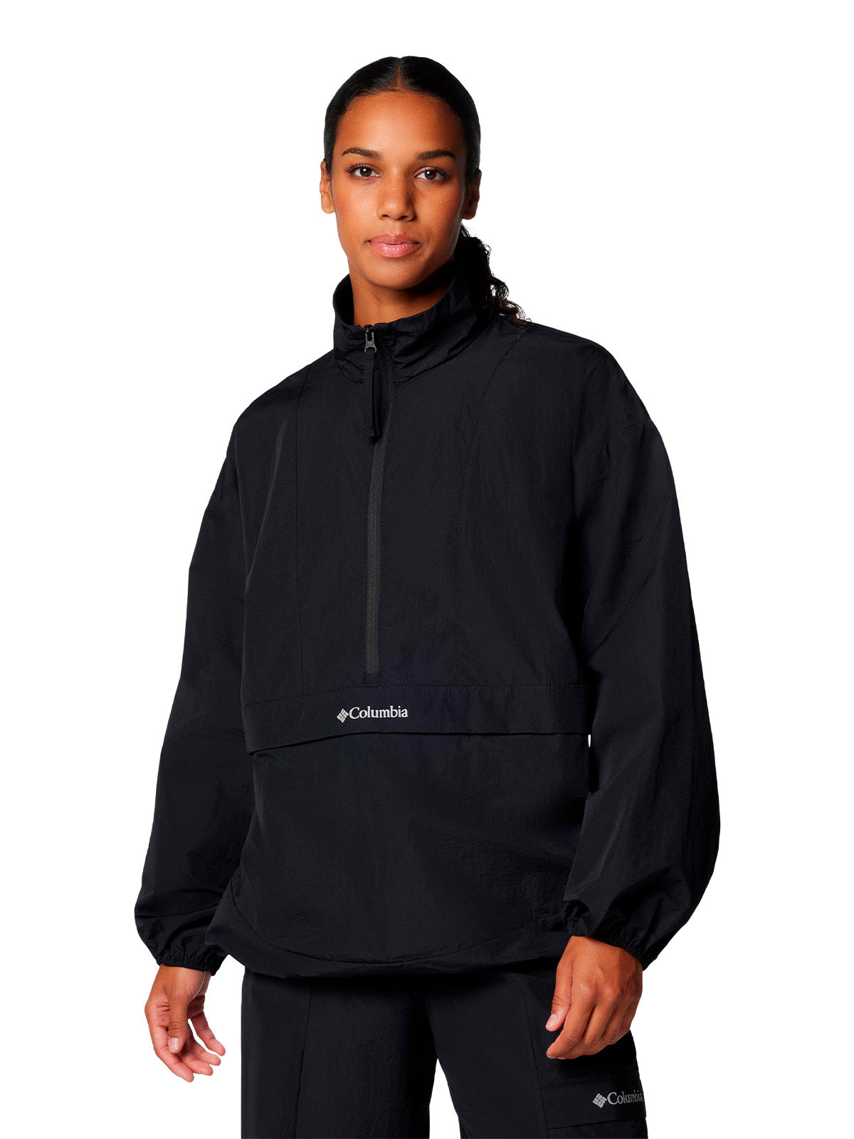 Cortaviento Mujer Boundle Anorak Negro Columbia