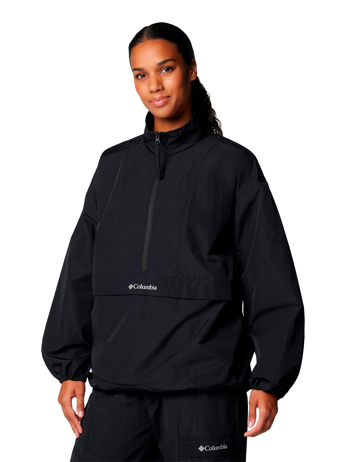 Cortaviento Mujer Boundle Anorak Negro Columbia