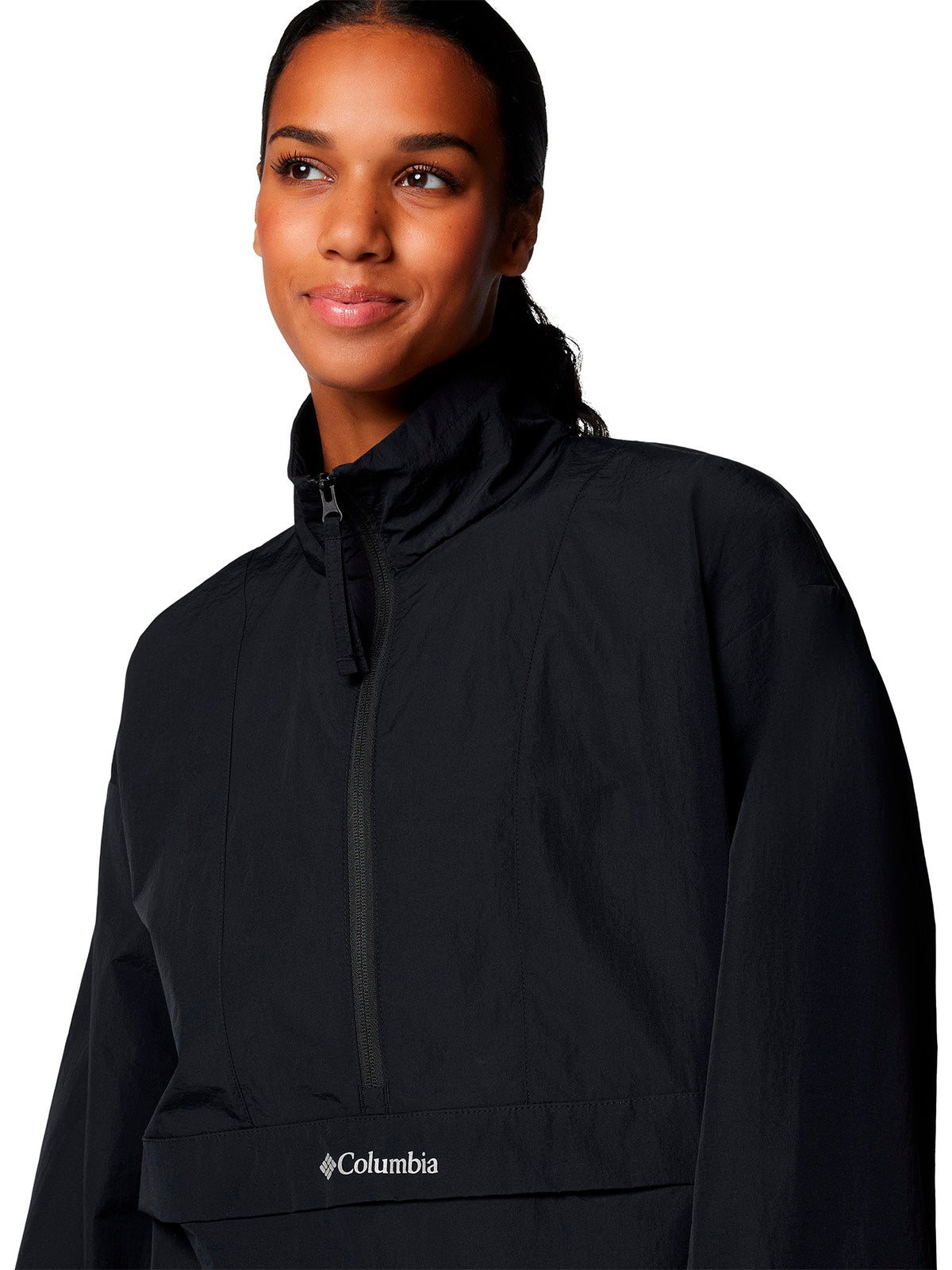 Cortaviento Mujer Boundle Anorak Negro Columbia