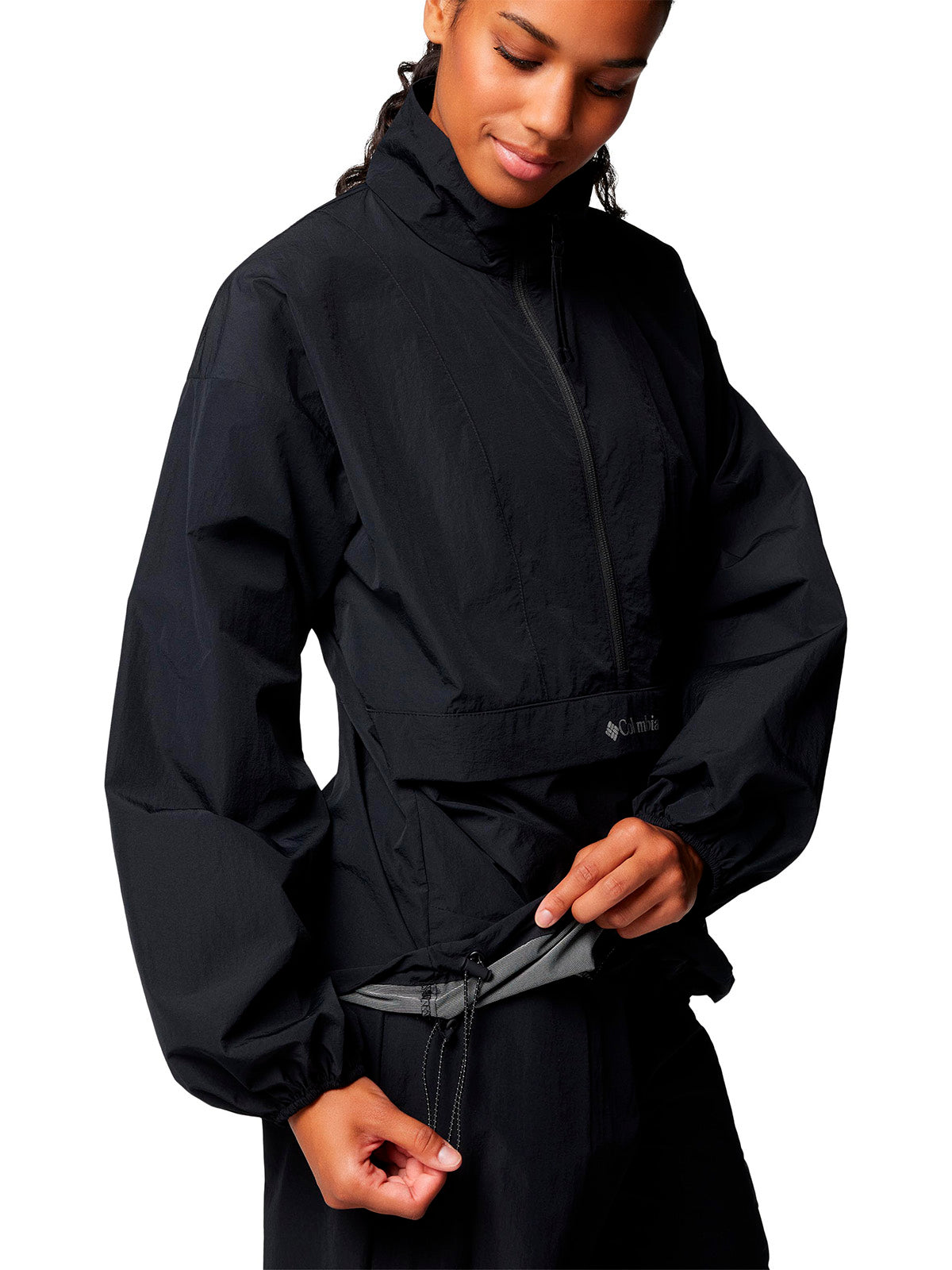 Cortaviento Mujer Boundle Anorak Negro Columbia